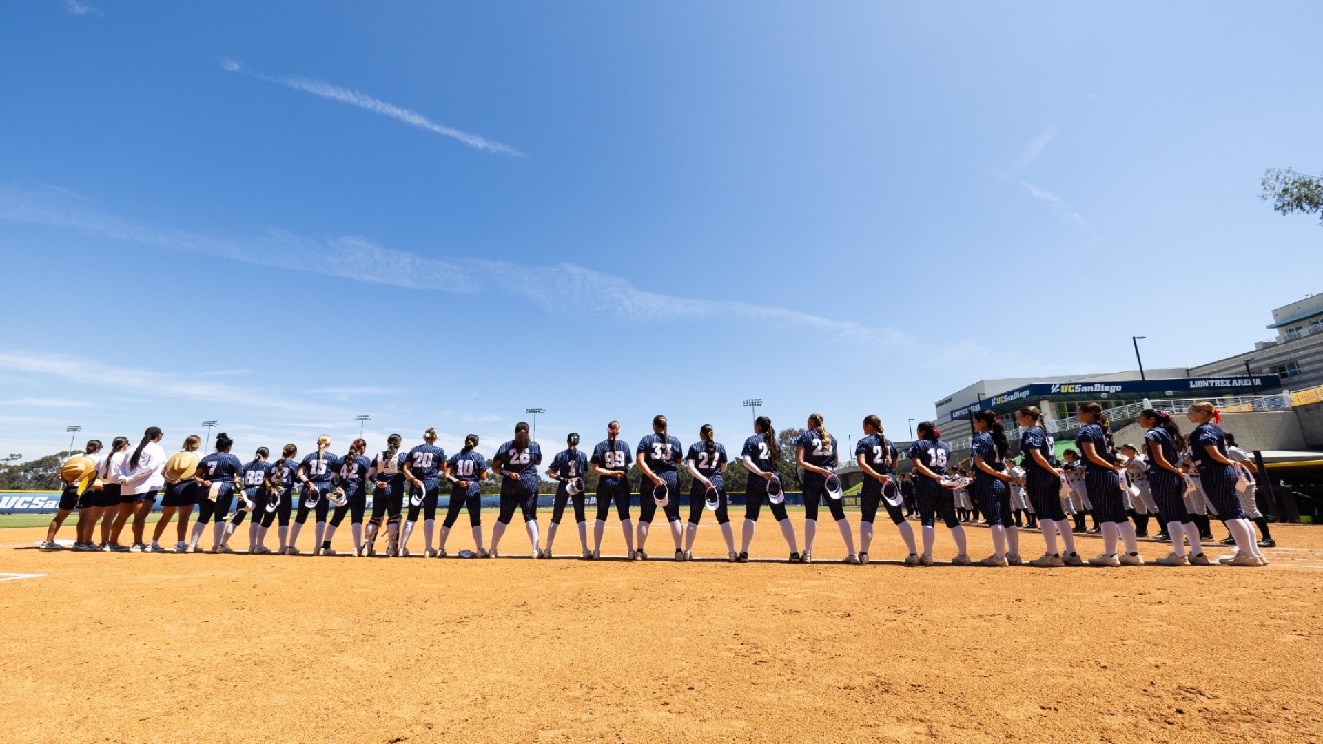 Softball Team National Anthem lineup 2026