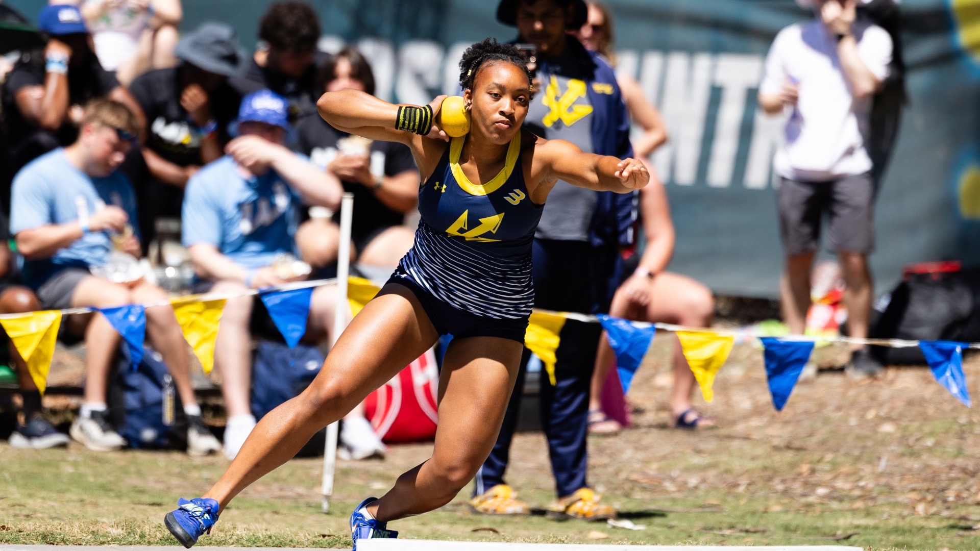 04 April 2026: UC San Diego track and field hosts the Triton Invitational at Triton Track & Field Stadium. (Credit: Derrick Tuskan/UC San Diego)