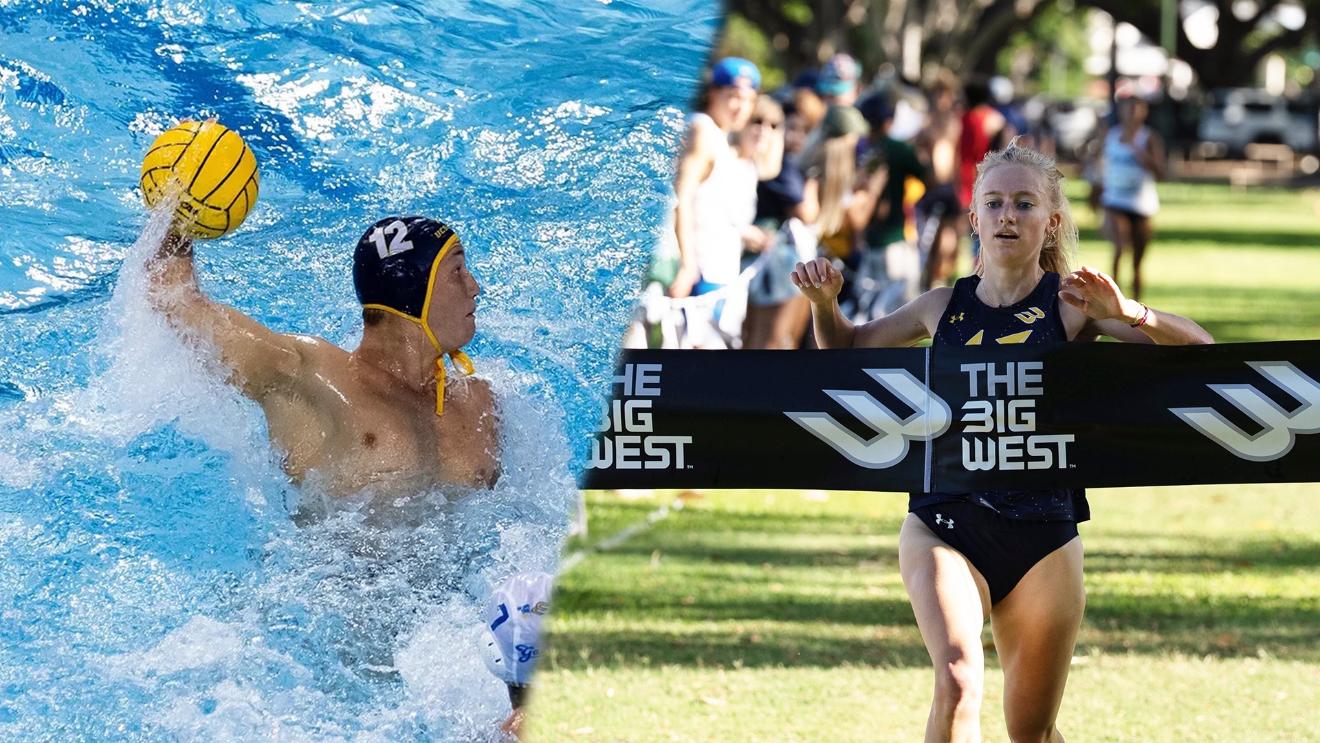 Northrop and Axline - Big West Scholar-Athletes of the Year