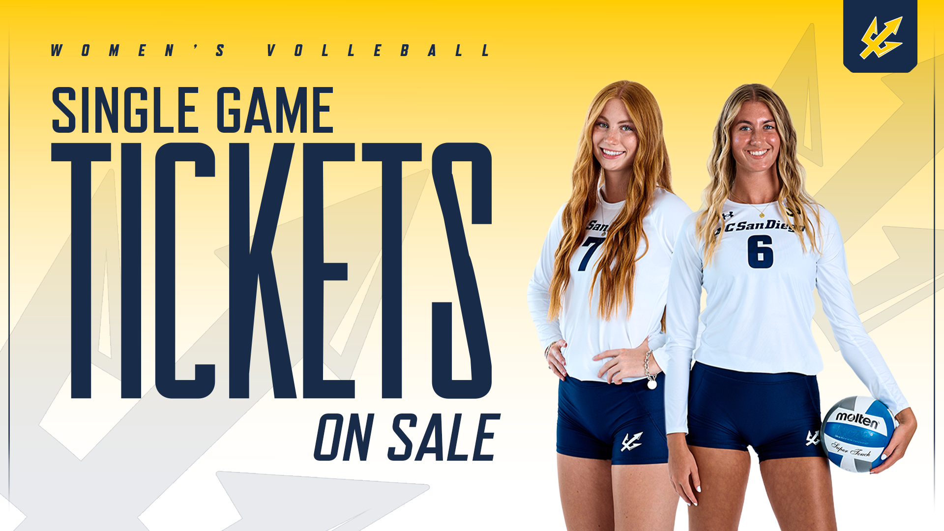 Women's Volleyball Single Match Tickets on Sale