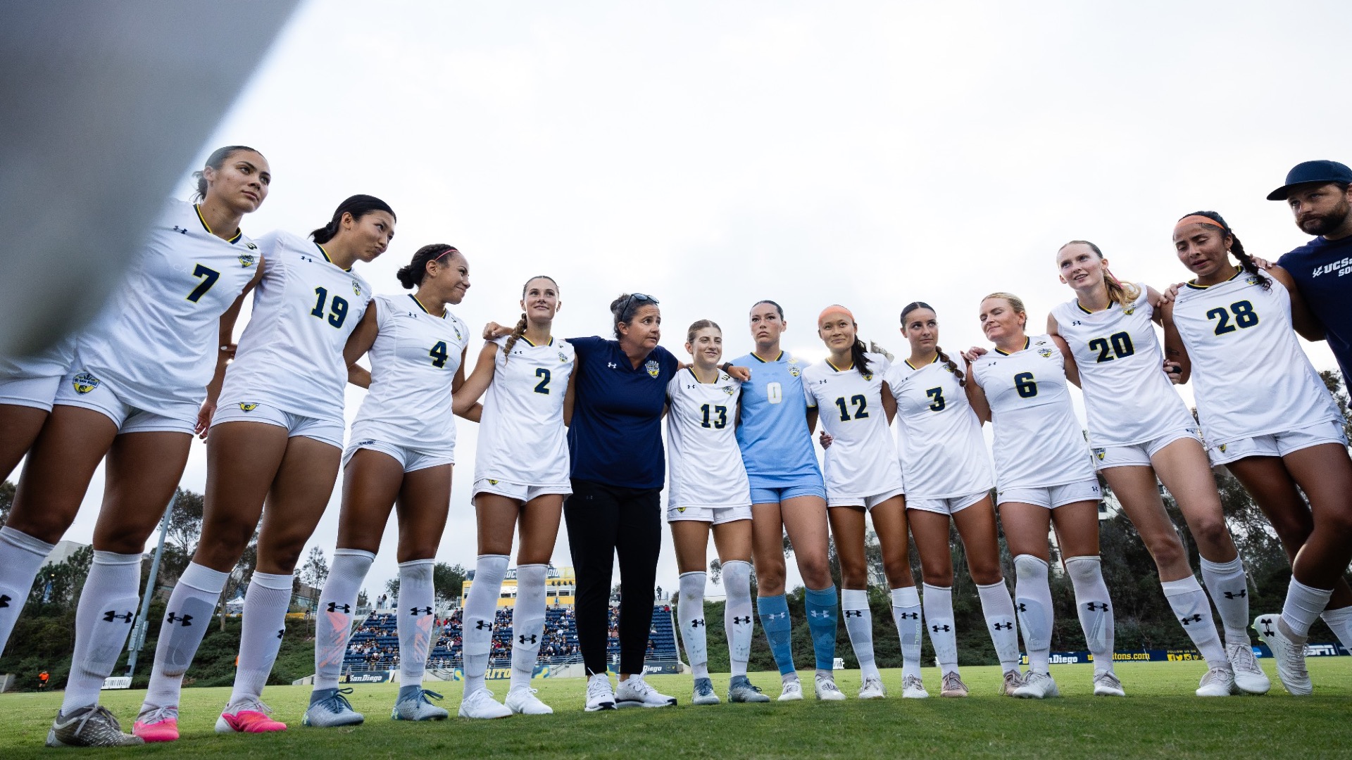 12 August 2026: UC San Diego women’s soccer hosts San Diego State at Triton Soccer Stadium. (Credit: Derrick Tuskan/UC San Diego)