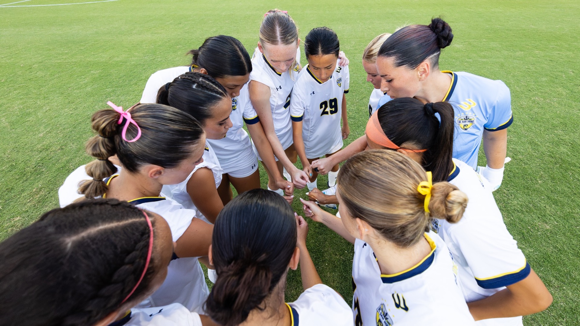 12 August 2026: UC San Diego women’s soccer hosts San Diego State at Triton Soccer Stadium. (Credit: Derrick Tuskan/UC San Diego)