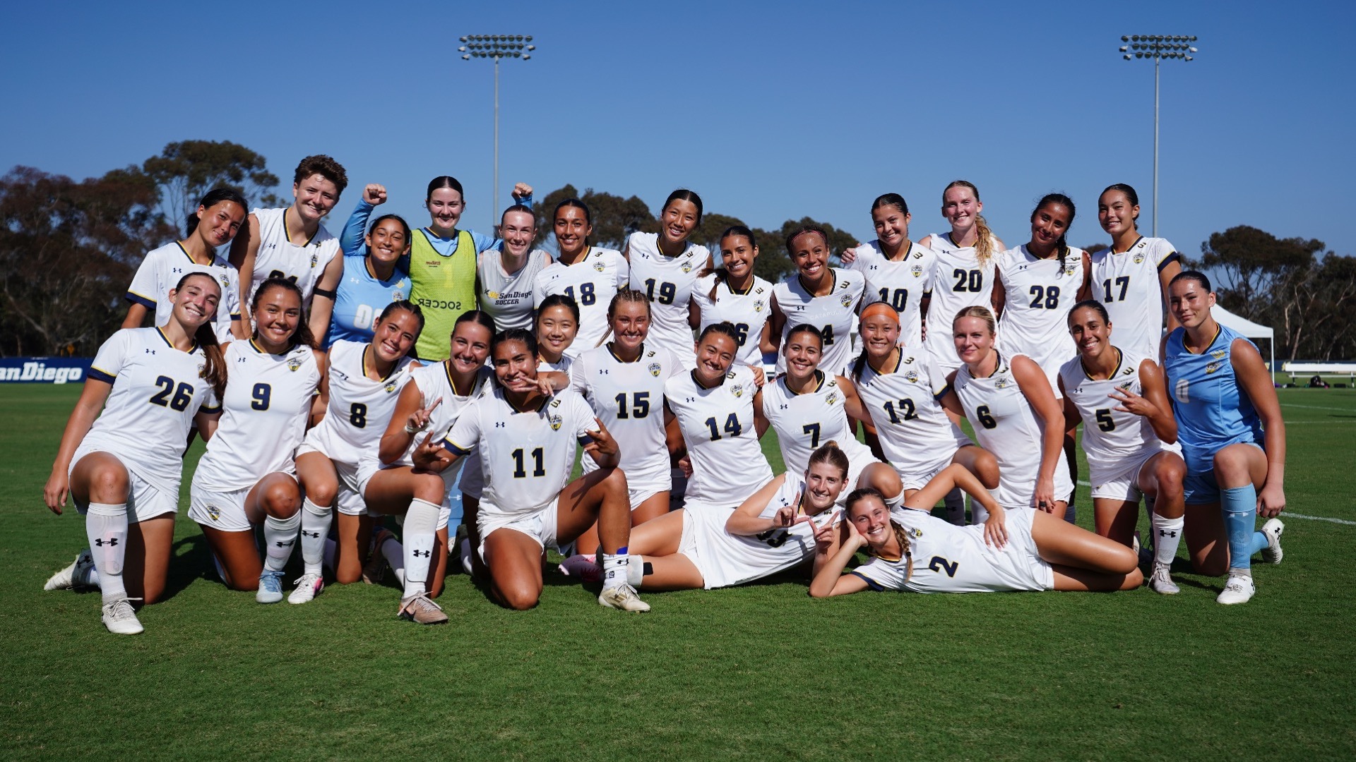 WSOC Team Photo after win over Pacific