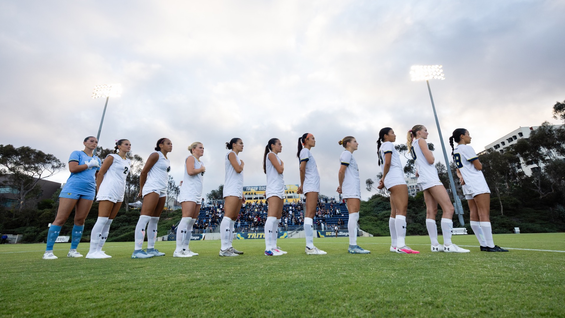 12 August 2026: UC San Diego women’s soccer hosts San Diego State at Triton Soccer Stadium. (Credit: Derrick Tuskan/UC San Diego)