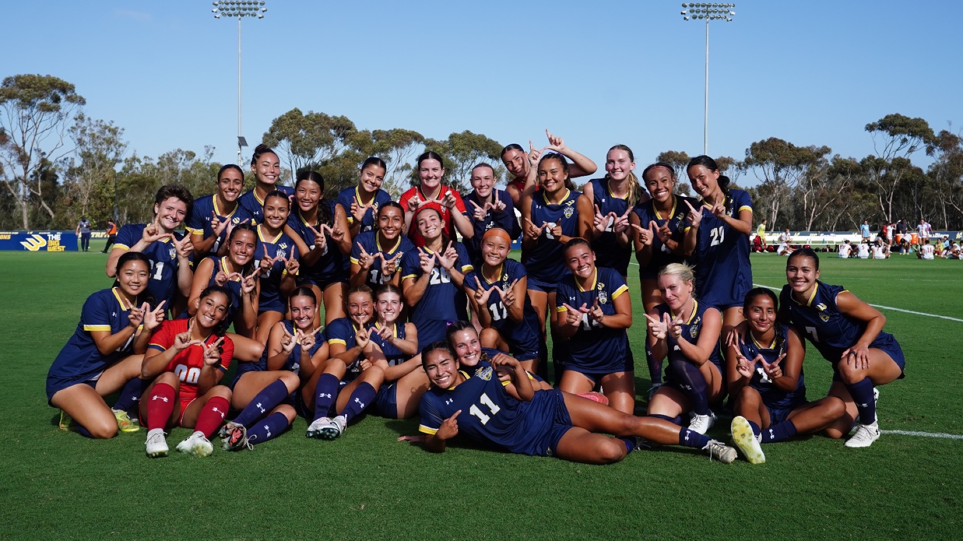 WSOC team photo after win over LMU