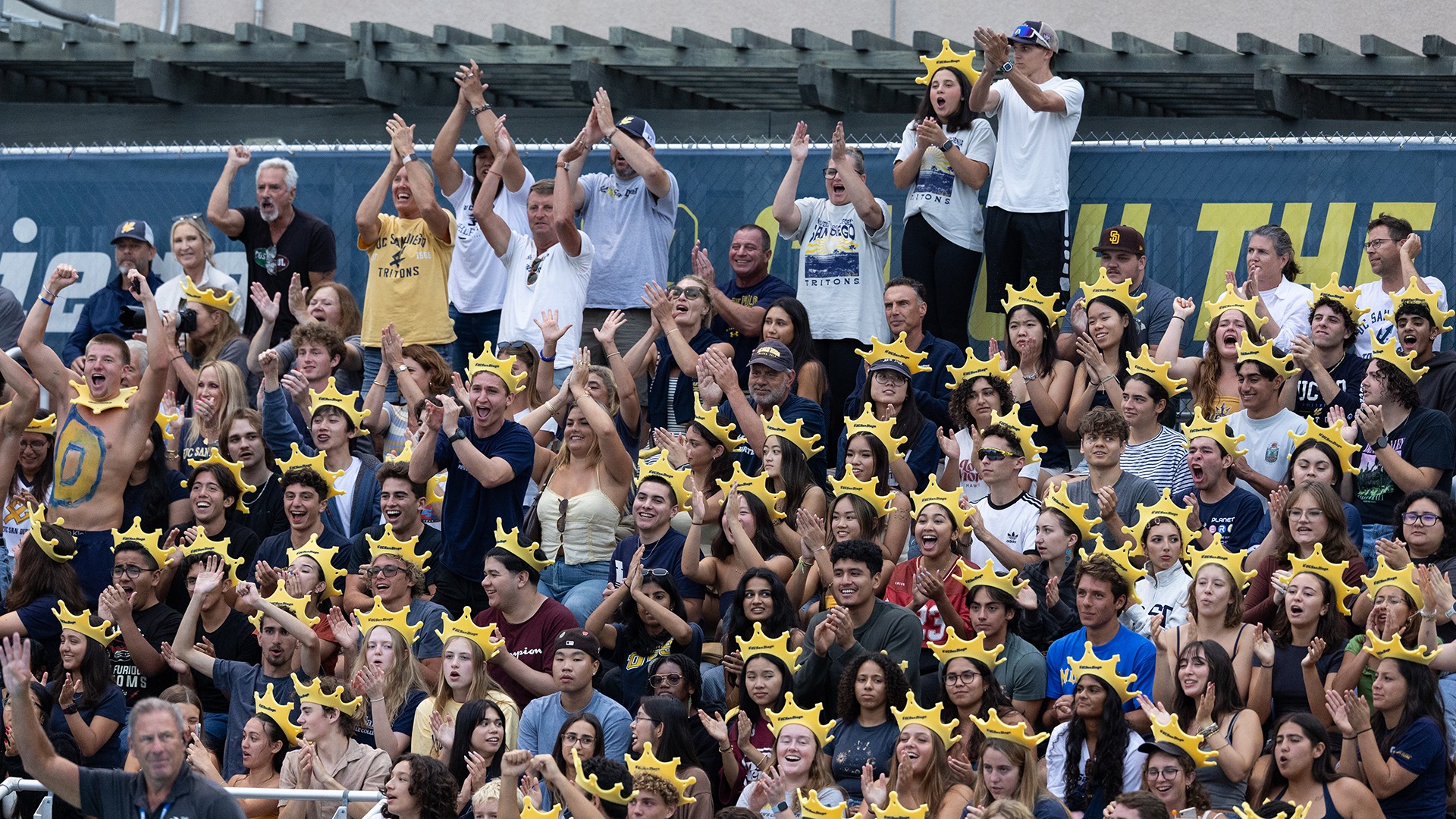 24 September 2025: UC San Diego men’s waterpolo hosts LMU for its annual Battle of the Kings match at Canyonview Aquatic Center. (Credit: Derrick Tuskan/UC San Diego)