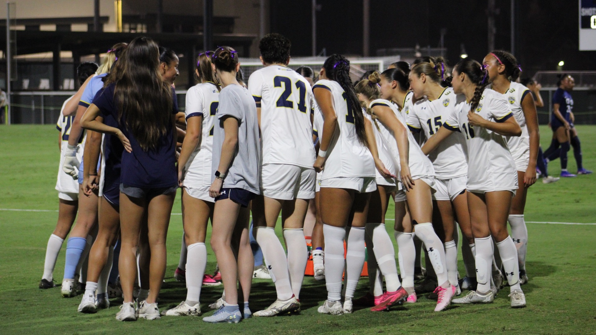WSOC huddle at CBU