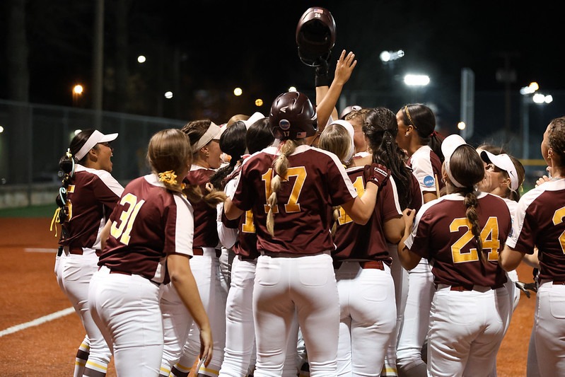 Softball Team Celebration