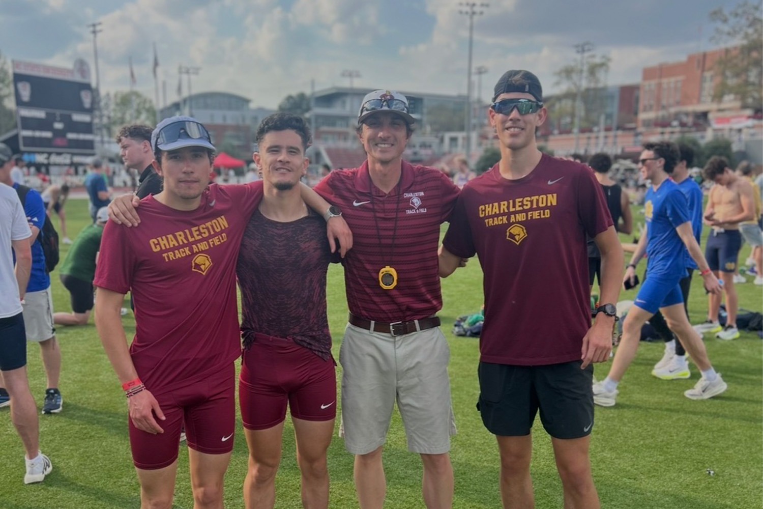 Caleb Gilbert, Mohamad Ensaad, Jules Geffroy-Remot, Nick Bias