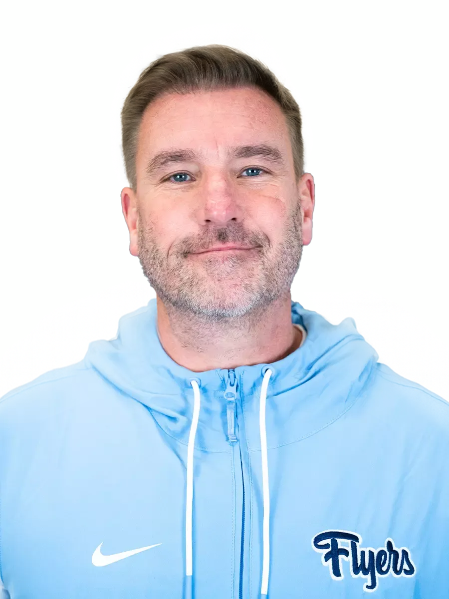 Portrait image of volleyball head coach Tim Horsmon