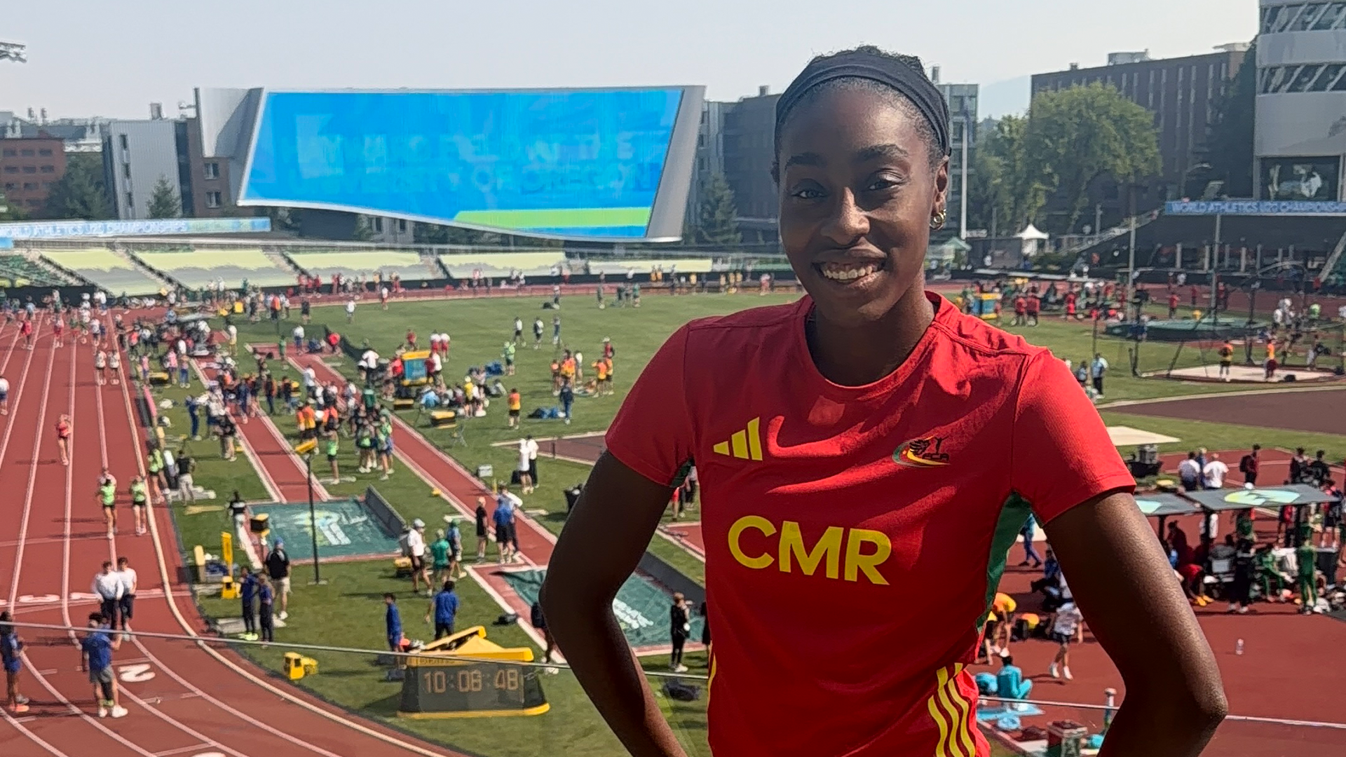 simone bessong - team cameroon