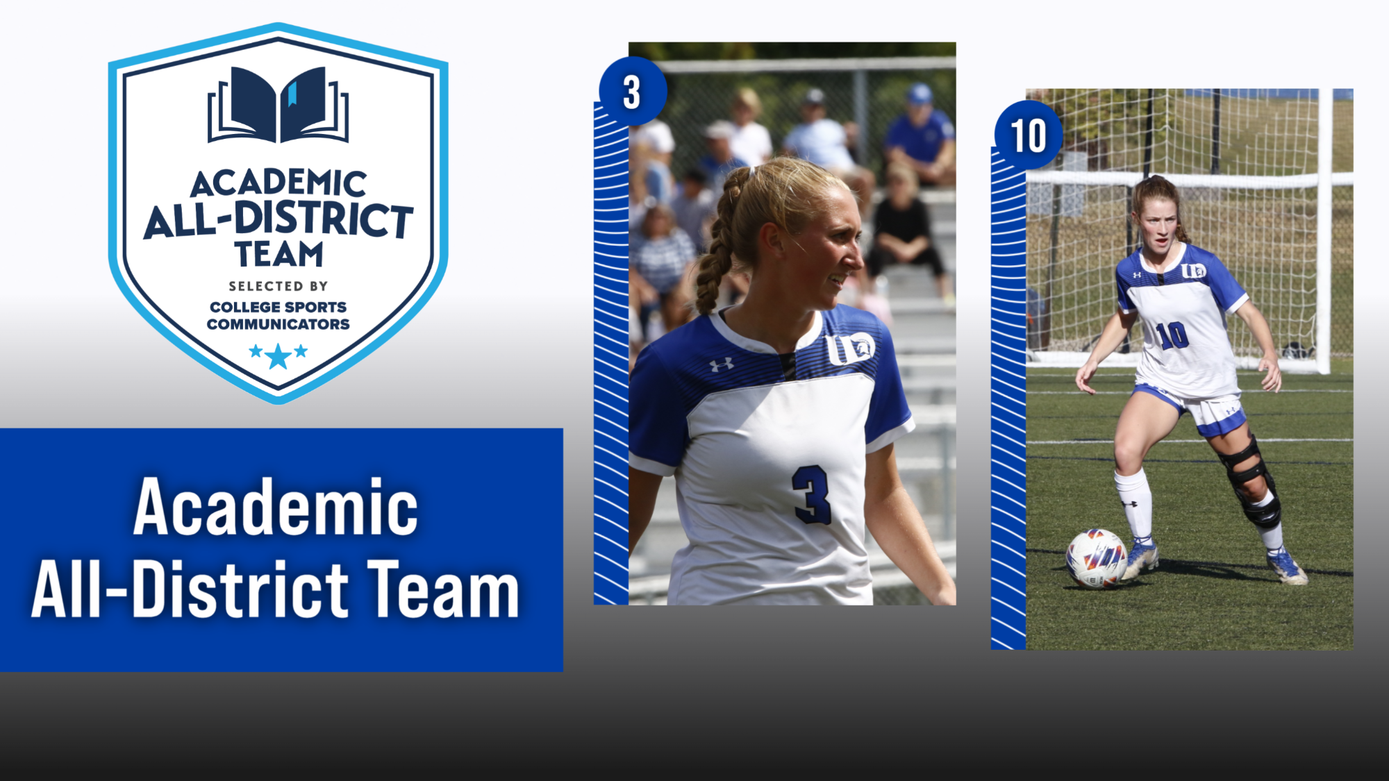 Kober & Speltz Named Academic AllDistrict by College Sports