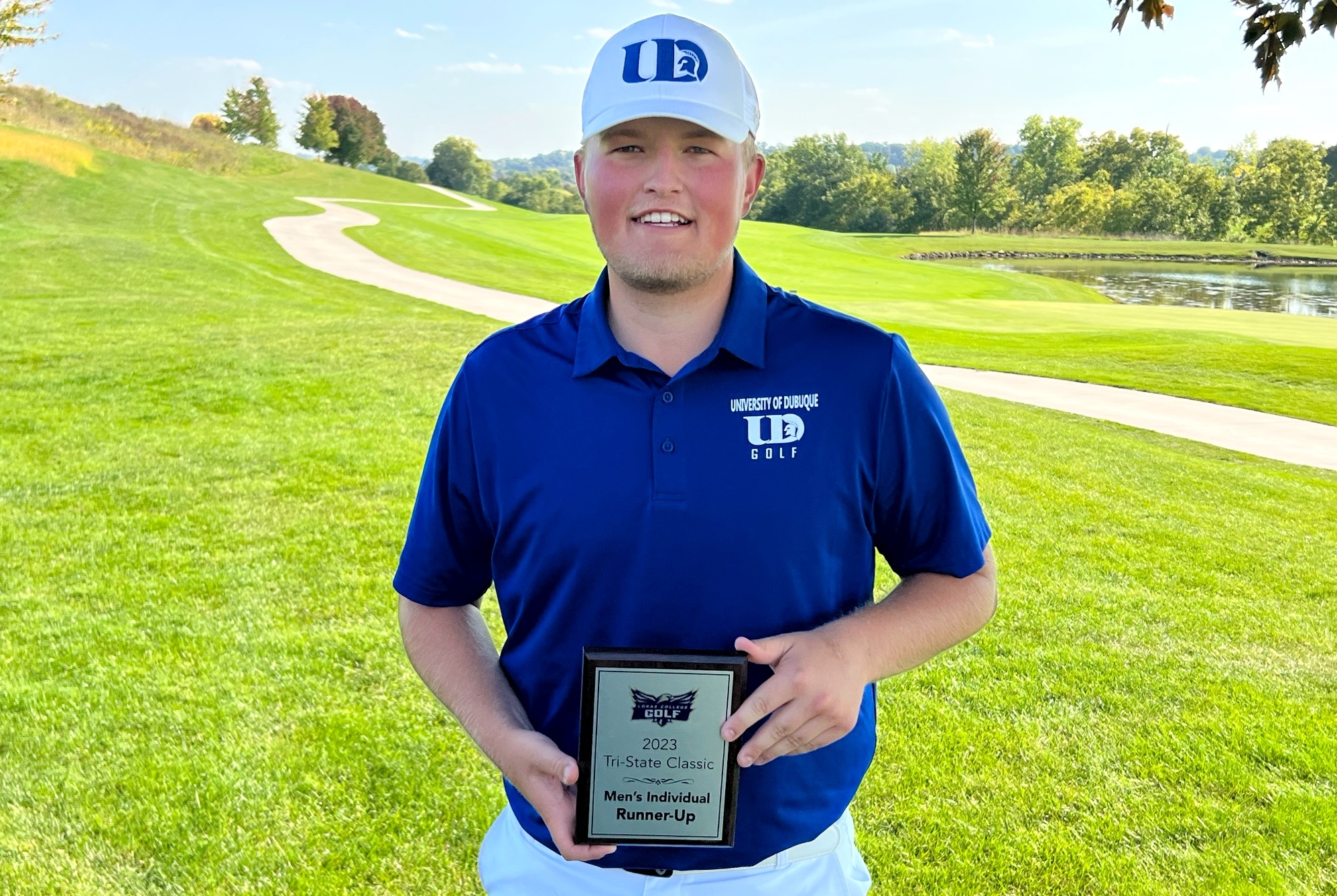 Carter Ruegsegger 202324 Men's Golf University of Dubuque