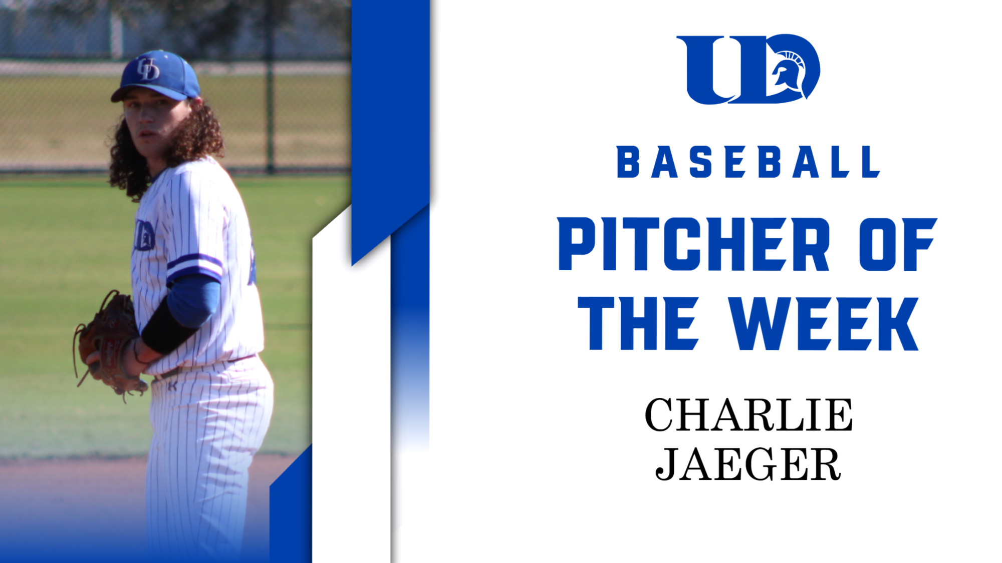 Jaeger Wins ARC Pitcher of the Week University of Dubuque