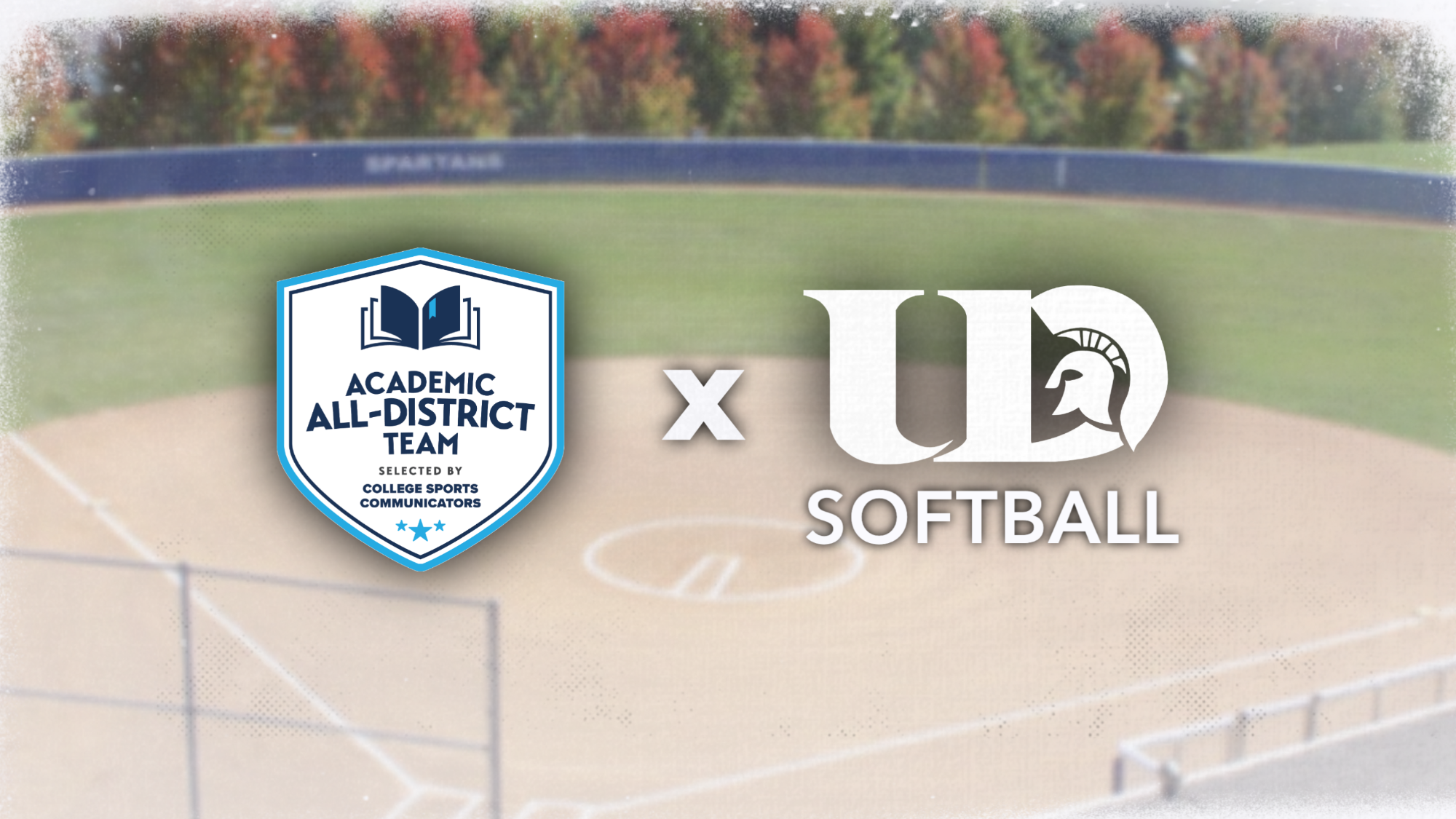 2025 CSC Academic All-District Softball Graphic