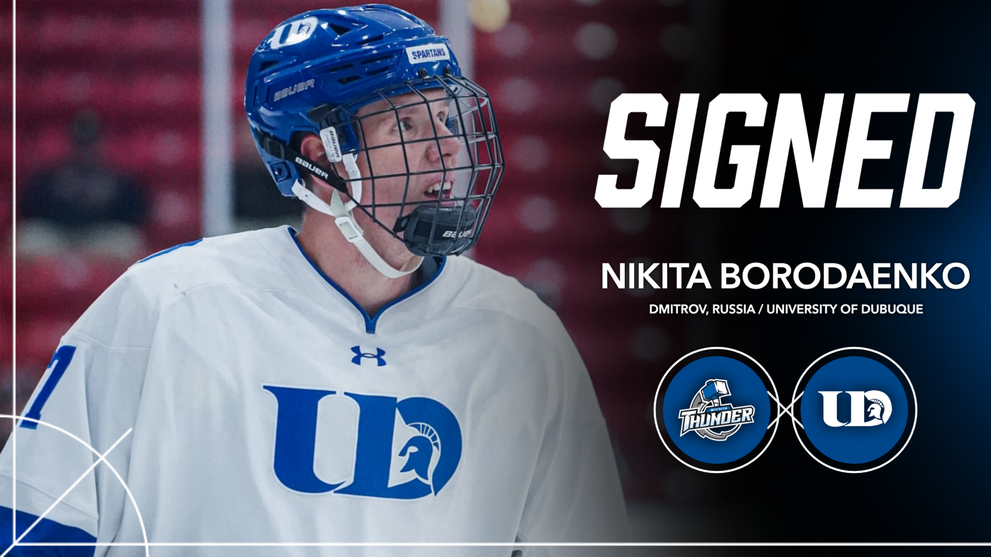 Borodaenko Signing Professional Contract