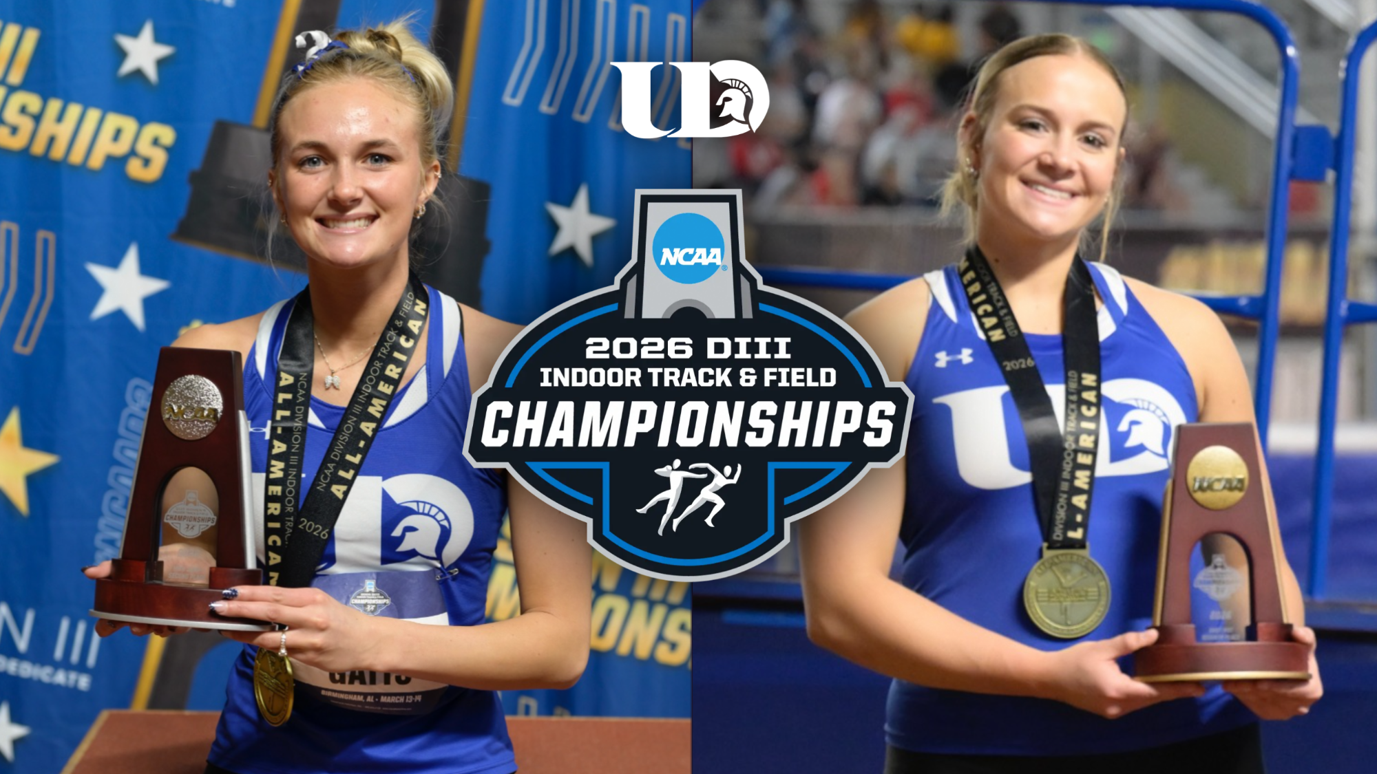 Gatts/Reiser All-Americans at NCAA Indoor Championships 2026