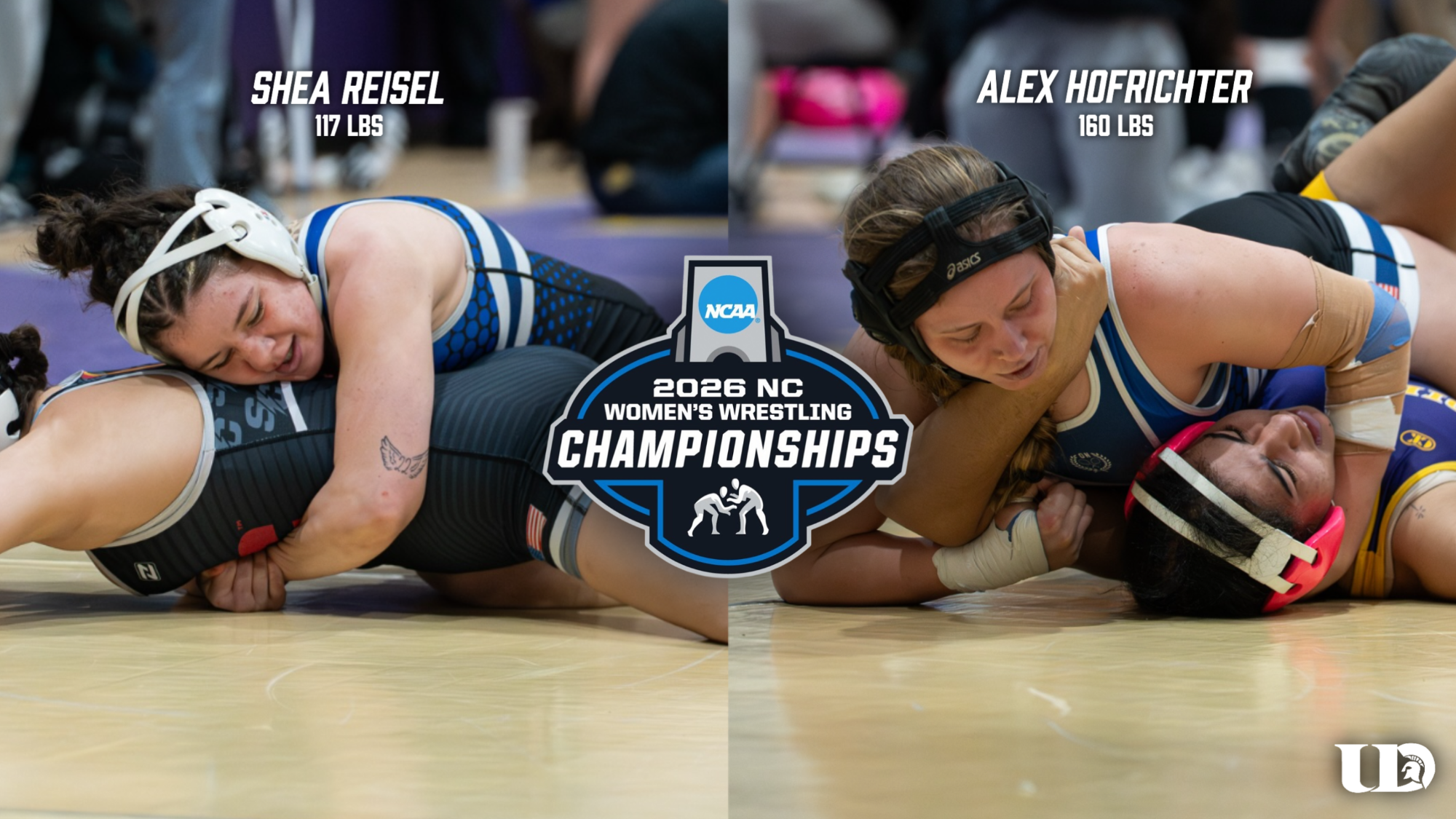 2026 NCAA NC WWREST Championships Graphic