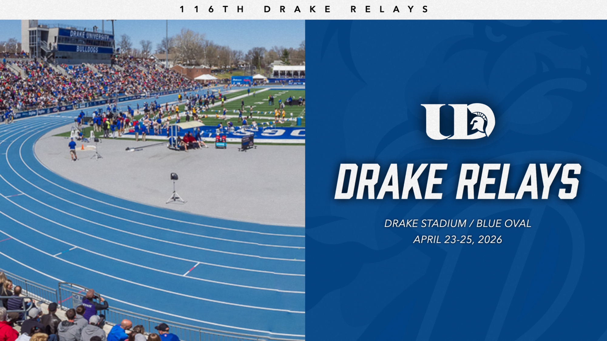 2026 Drake Relays Preview Graphic