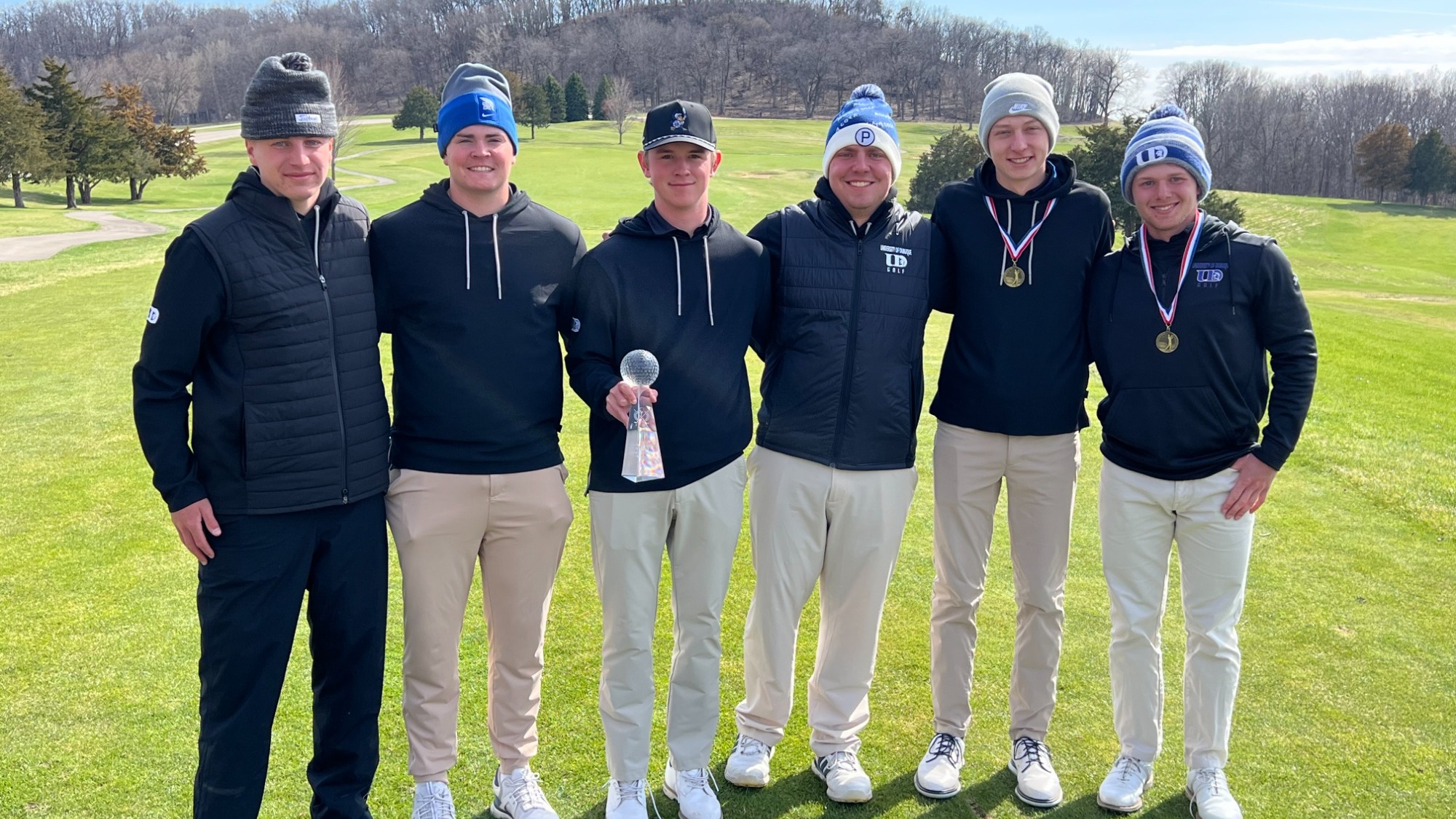 2026 Men's Golf Clarke Spring Invite Tournament Champions
