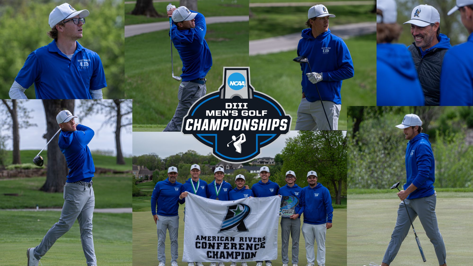 2026 NCAA Men's Golf Championships Graphic