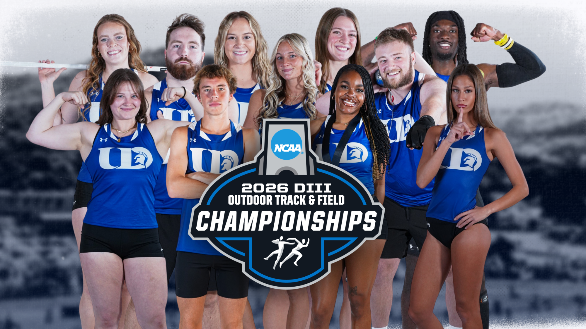 2026 Outdoor Track & Field NCAA Championships Preview Graphic