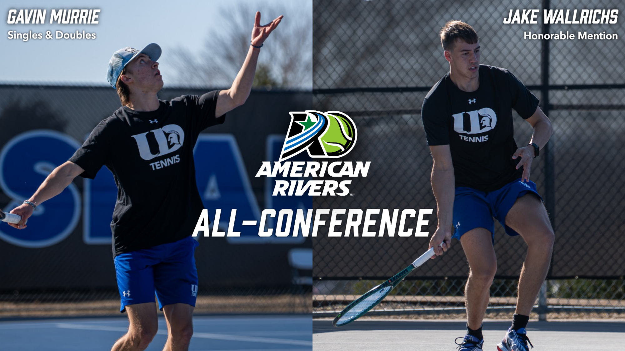 2026 A-R-C Men's Tennis All-Conference Graphic