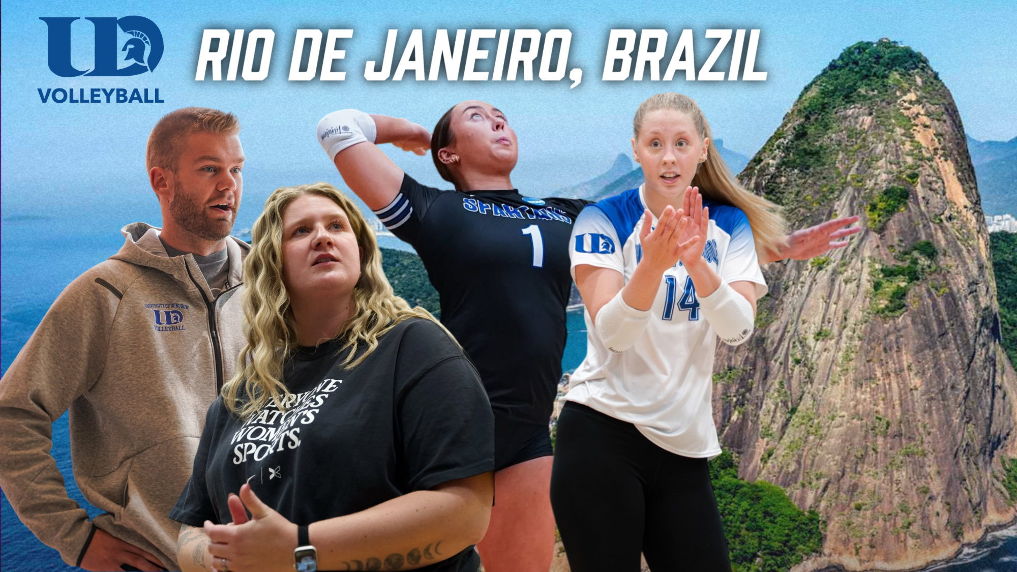 Volleyball Trip to Brazil Graphic