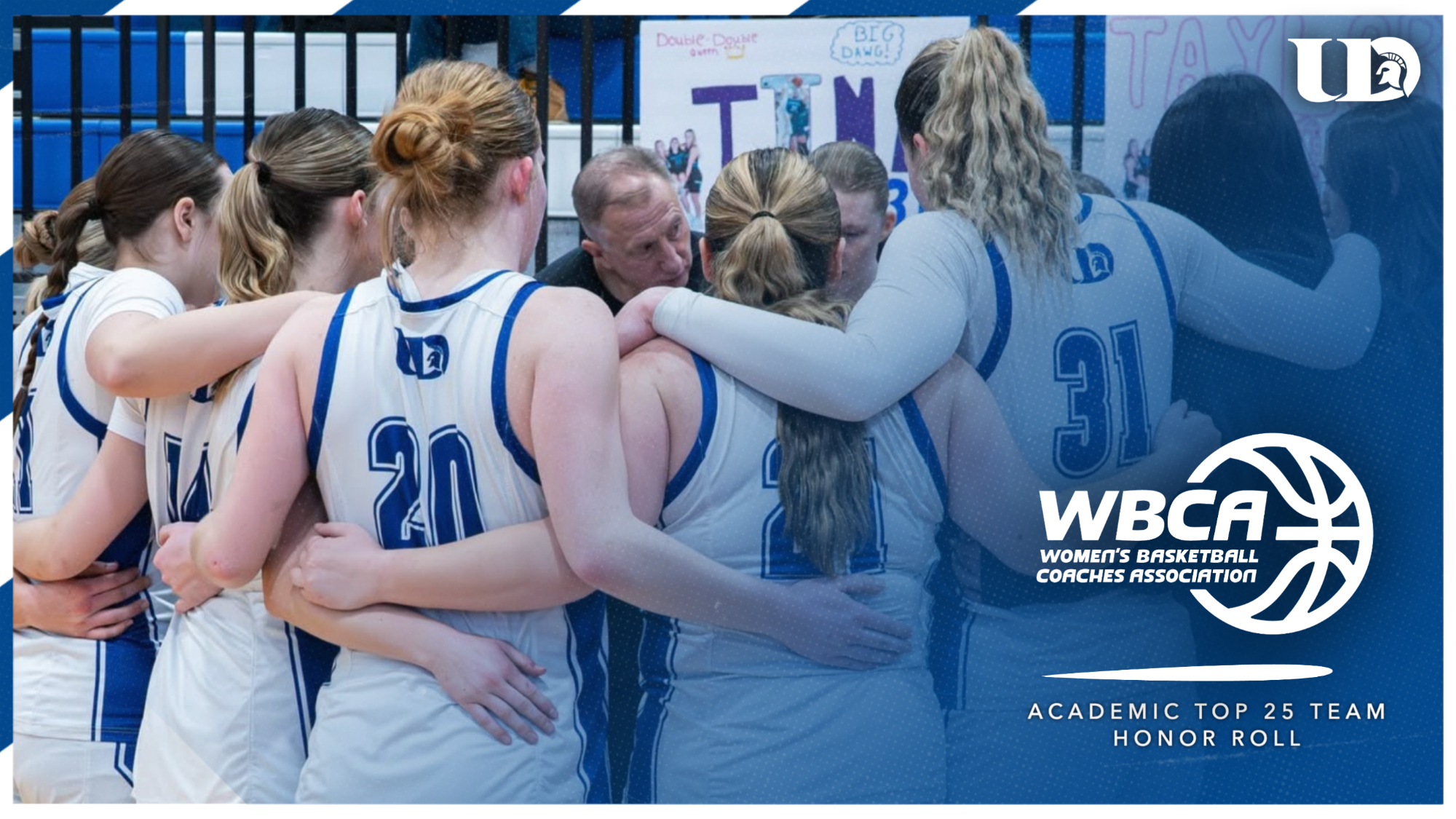 2026 WBCA Academic Team Honor Roll Graphic