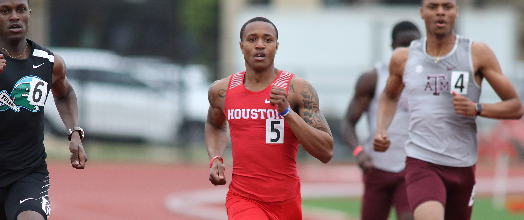 Kahmari Montgomery Track and Field University of Houston Athletics