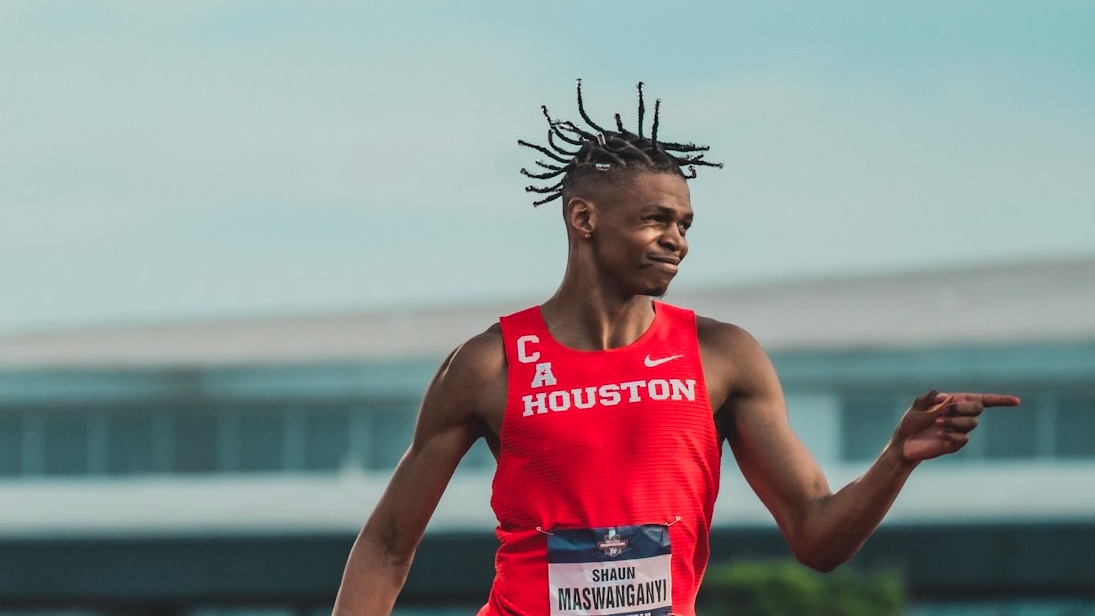 Shaun Maswanganyi Track and Field University of Houston Athletics
