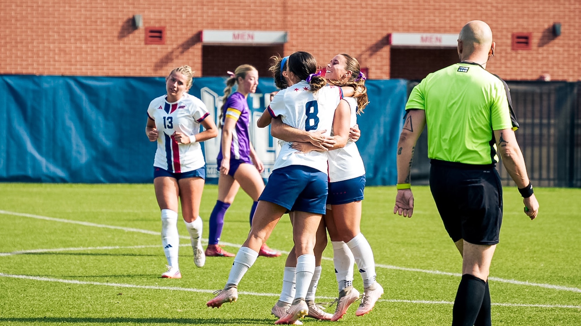 WSOC Goal Celebration