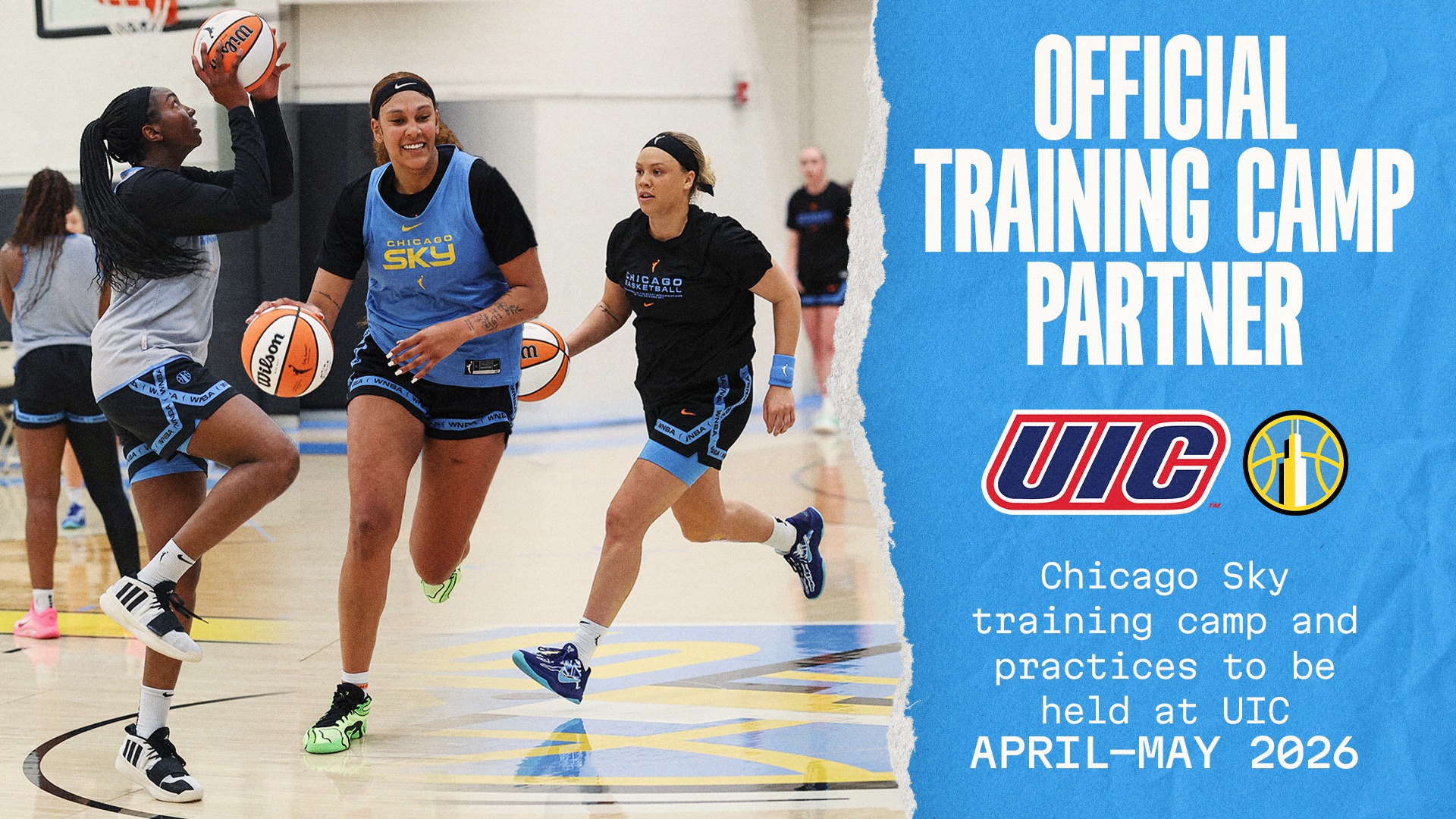 UIC Chicago Sky Announcement