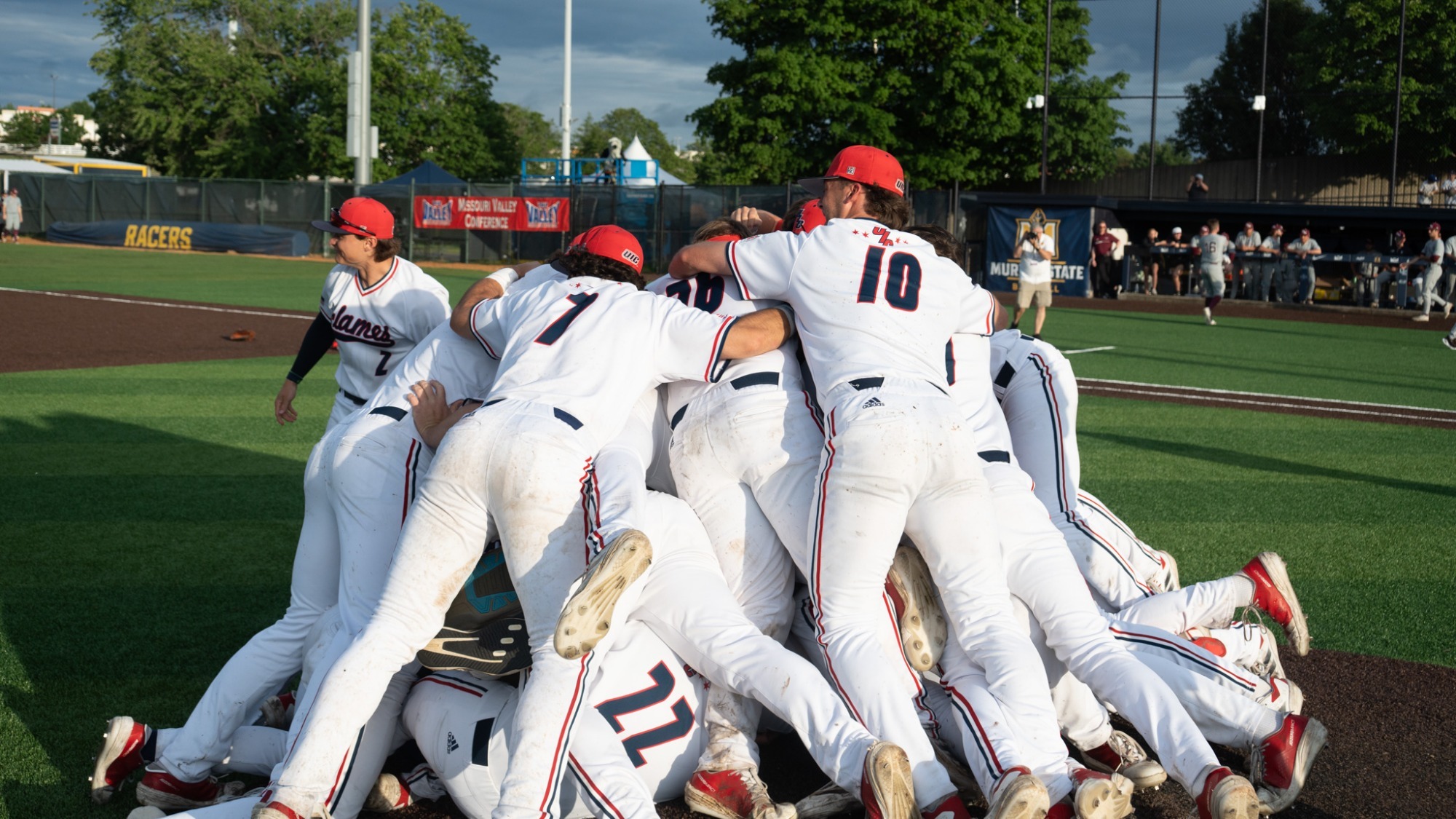 Baseball Dogpile 