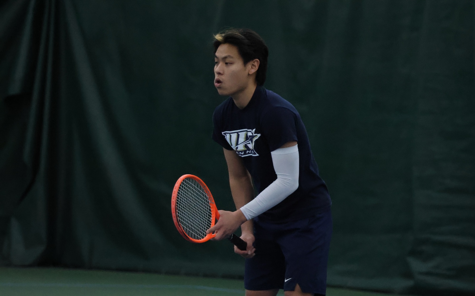 Lin En Tan in ready stance