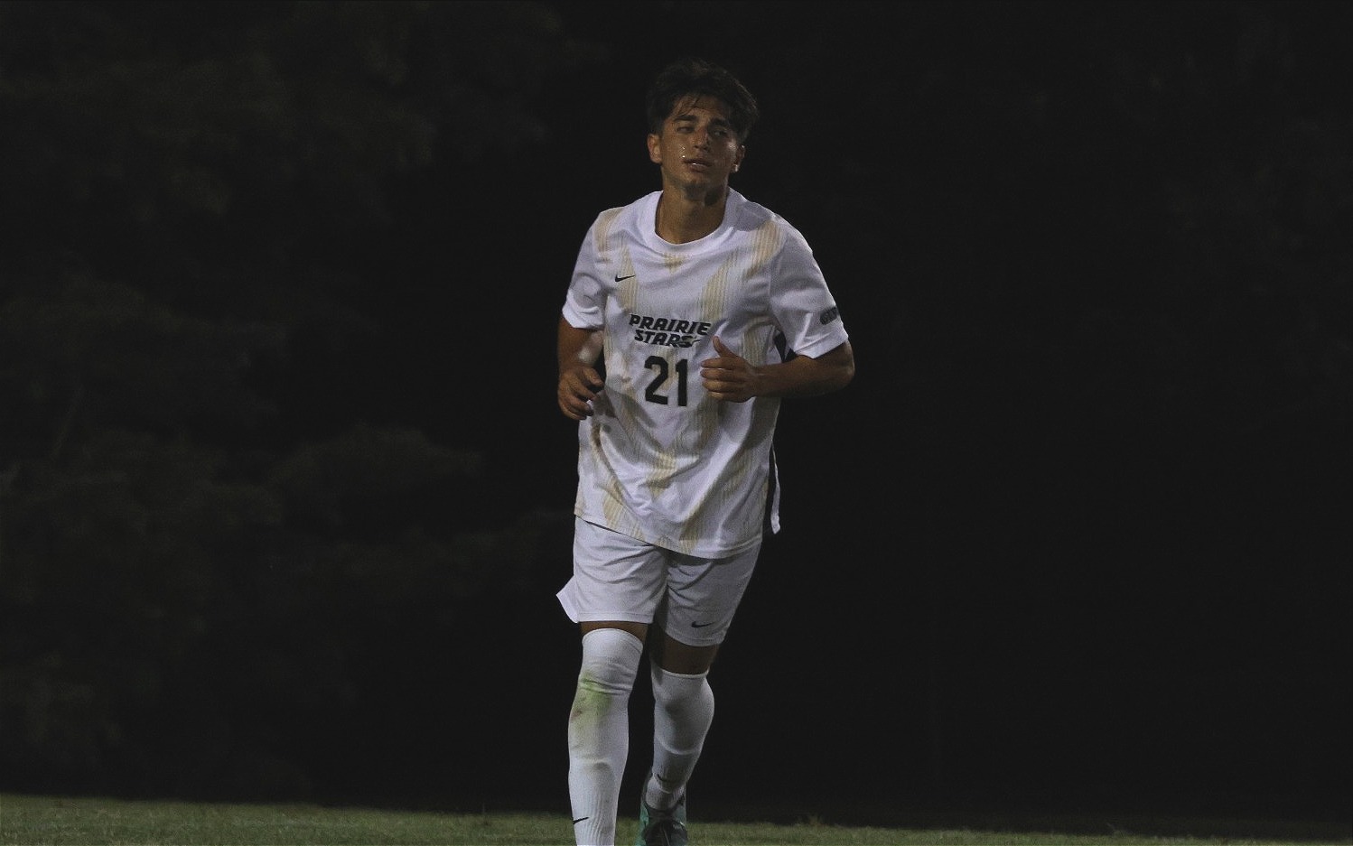 Edon Saipi playing soccer