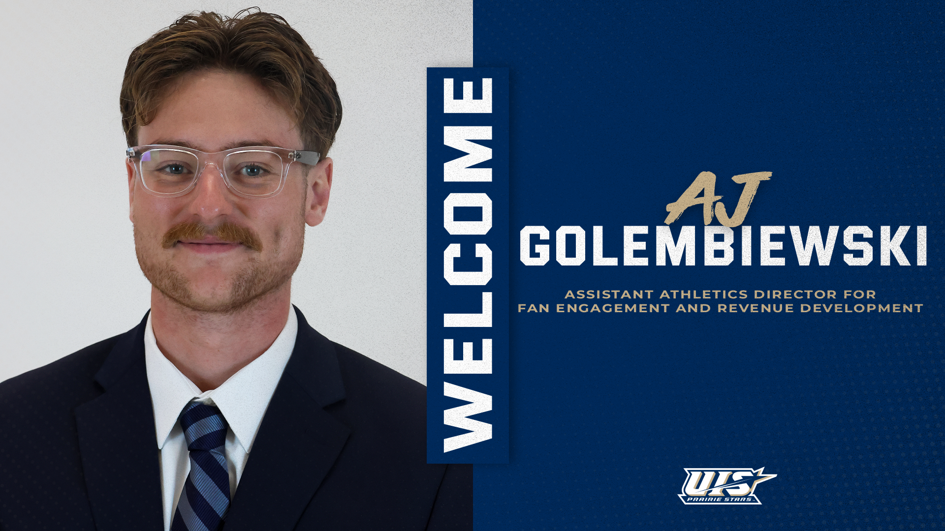 AJ Golembiewski, Assistant Athletics Director for Fan Engagement and Revenue Development