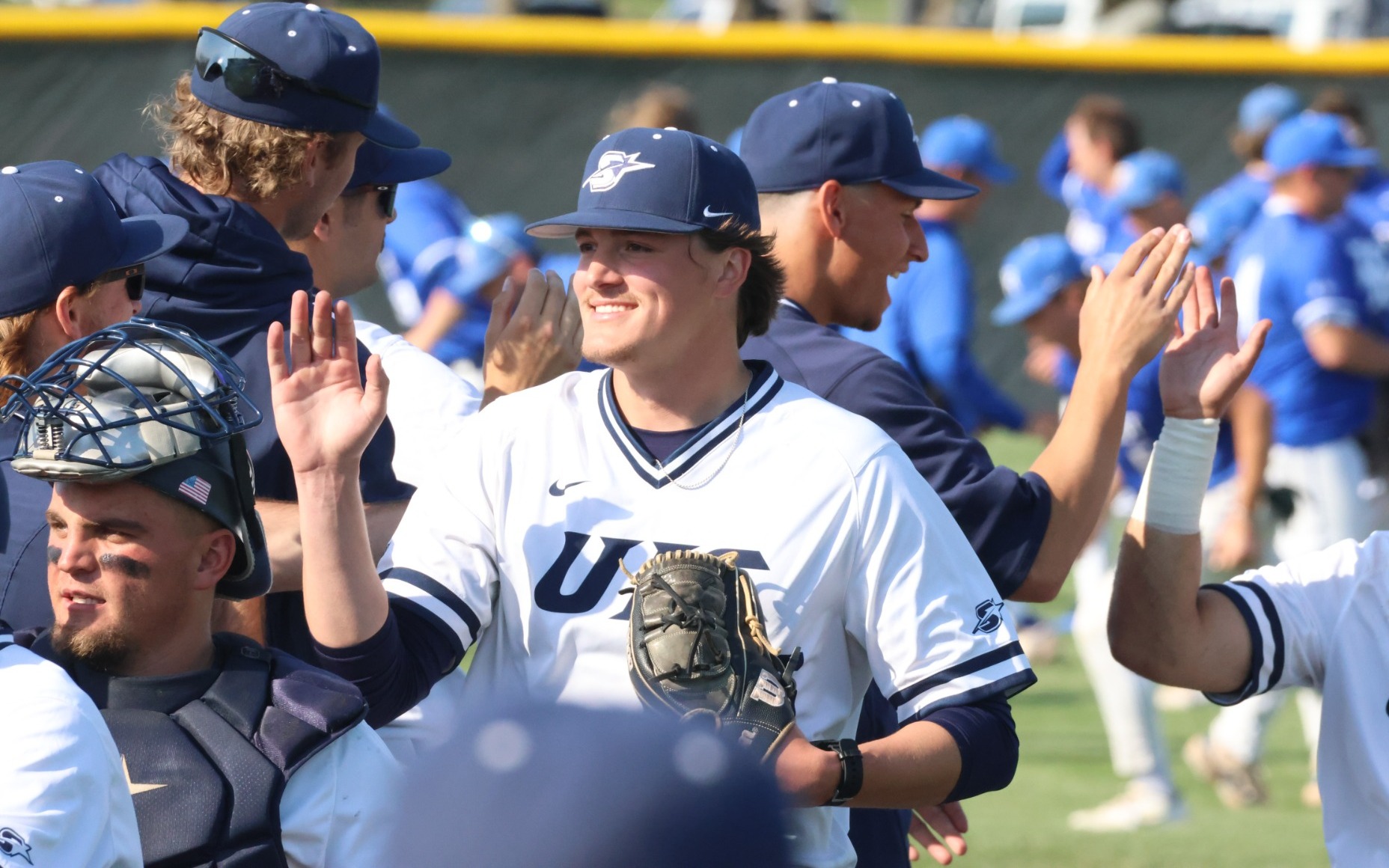 Ben Benoit celebrates win