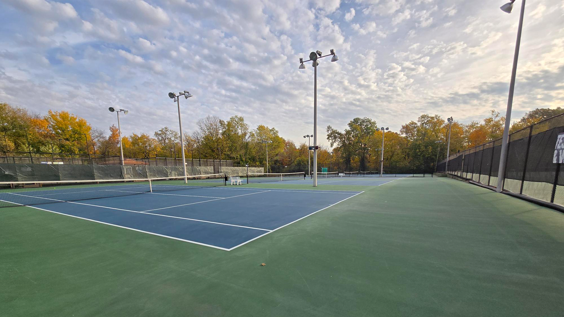  Washington Park tennis courts in Springfield, IL