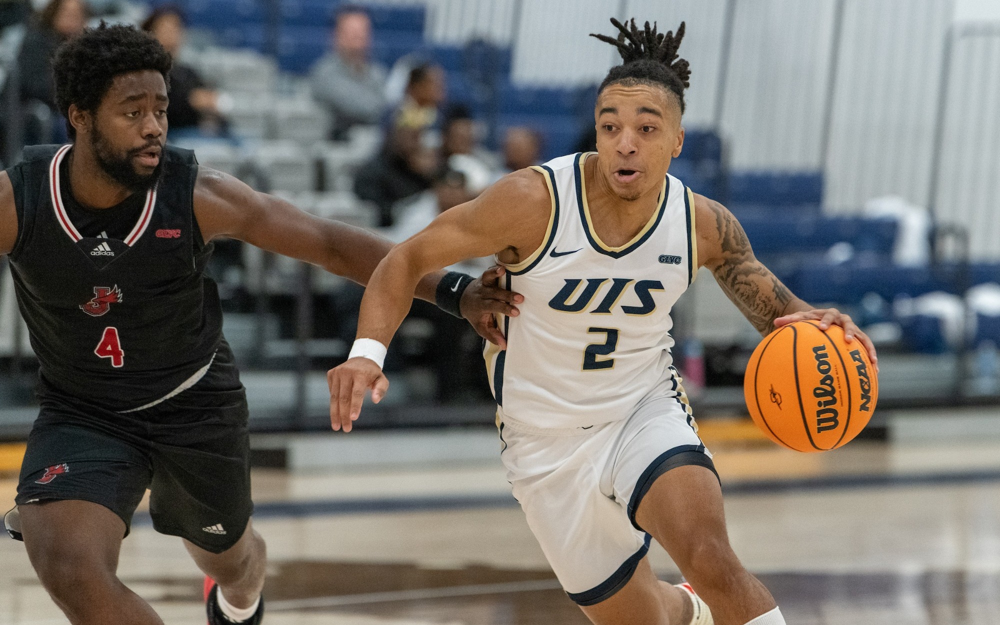 Jordan Rice #2. GLVC home opener vs. William Jewell College Monday, December 1, 2025.