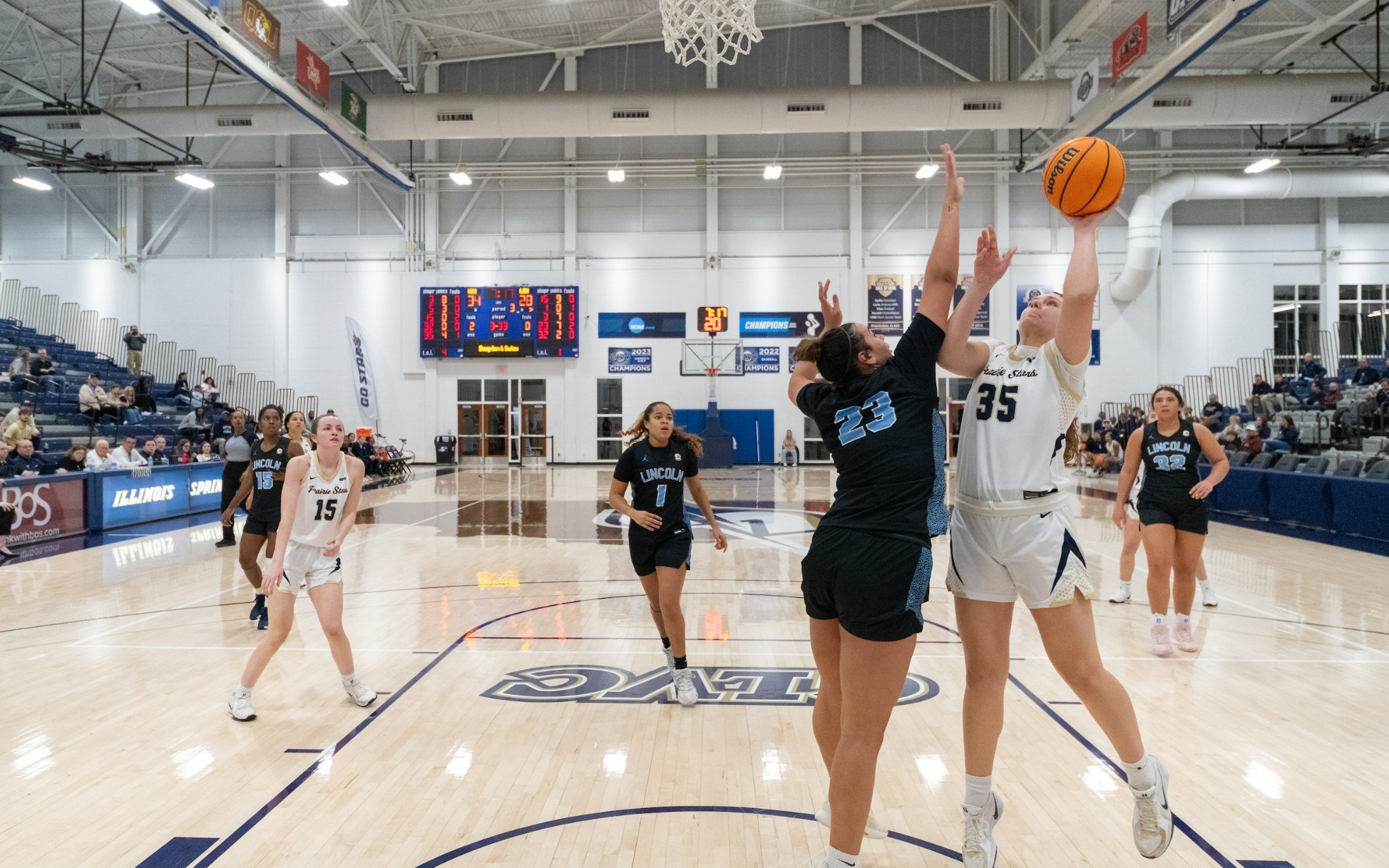 Paula Strzelecki #35. Womens basketball vs. Lincoln Thursday, January 29, 2026.