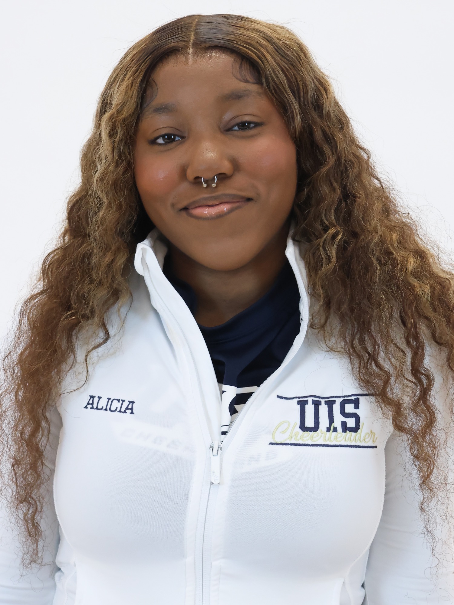 UIS Cheerleader Headshot