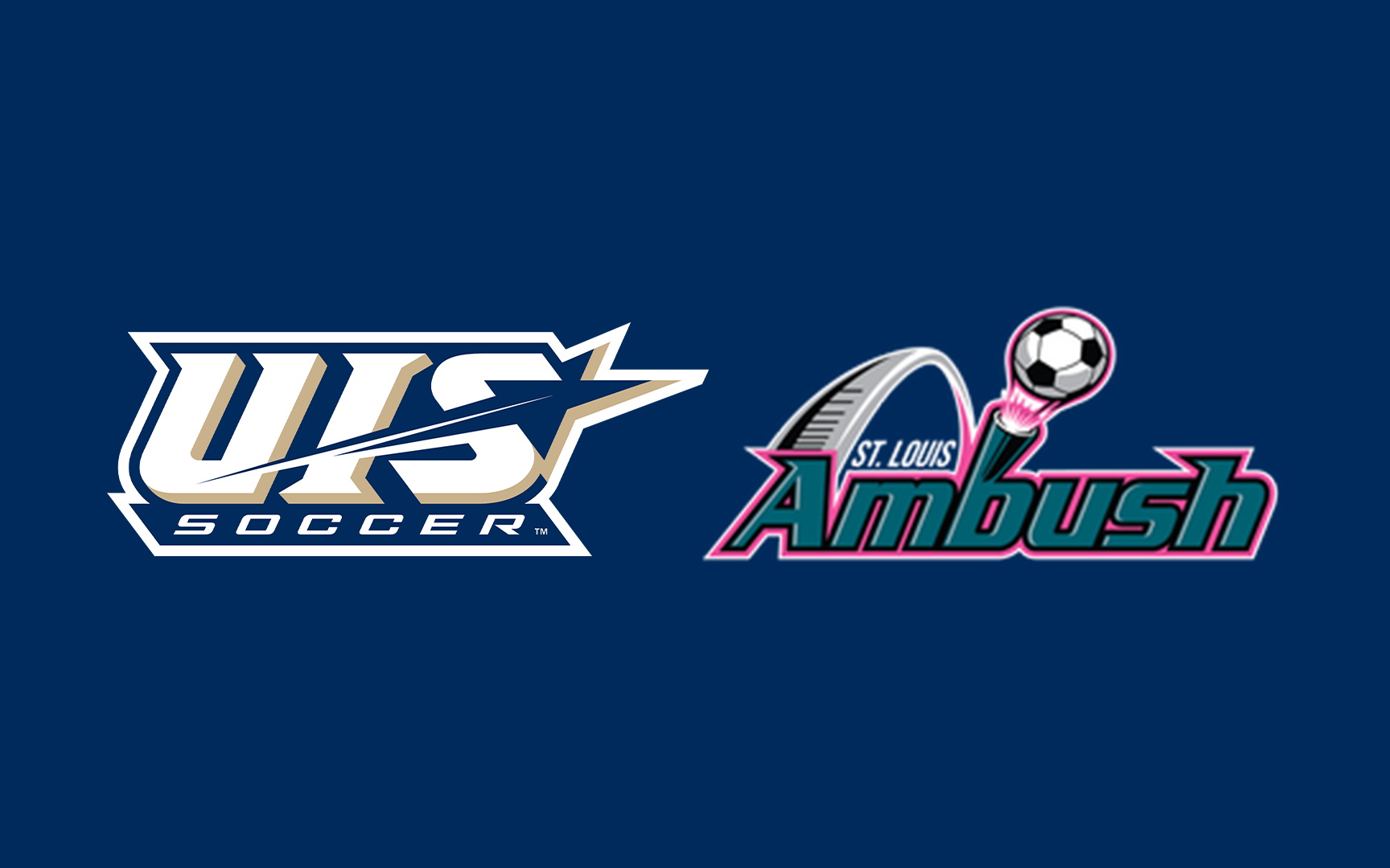 UIS and STL Ambush logos
