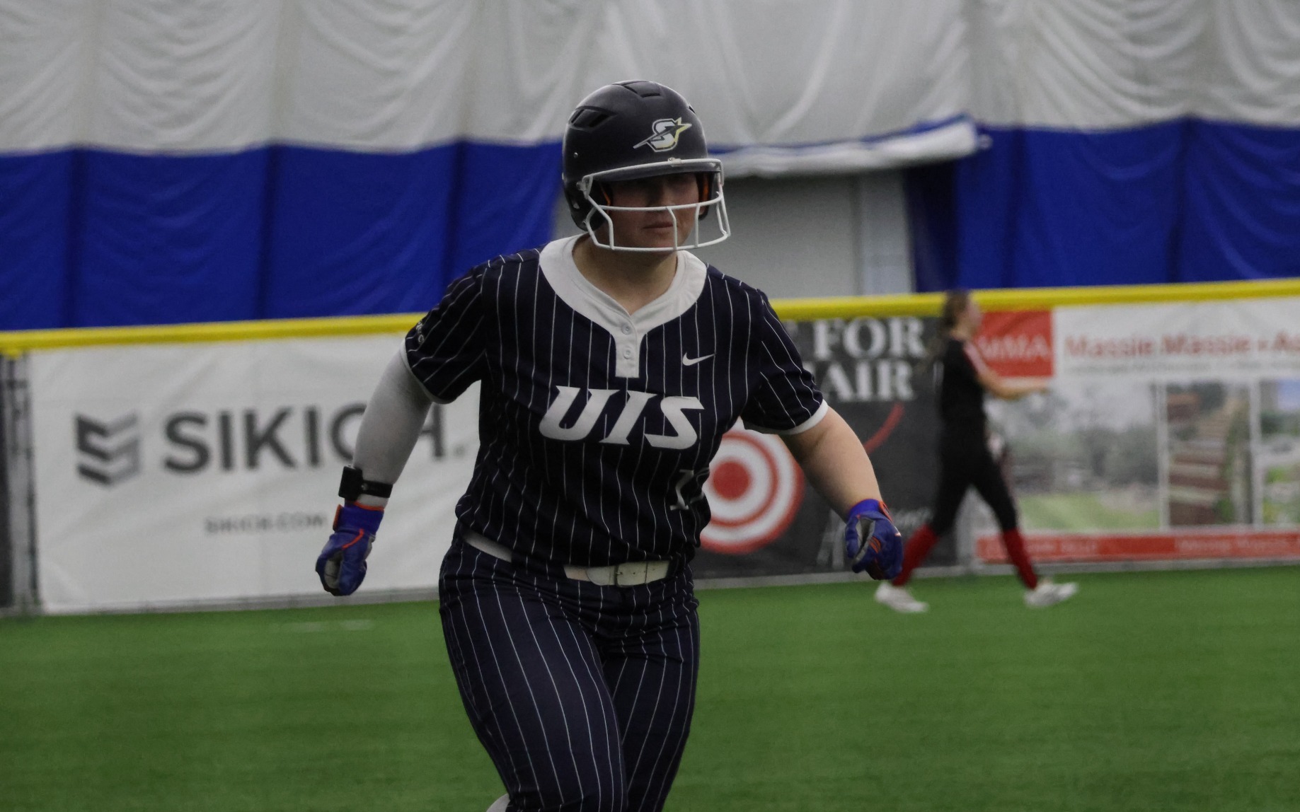 Emme Steward running the bases