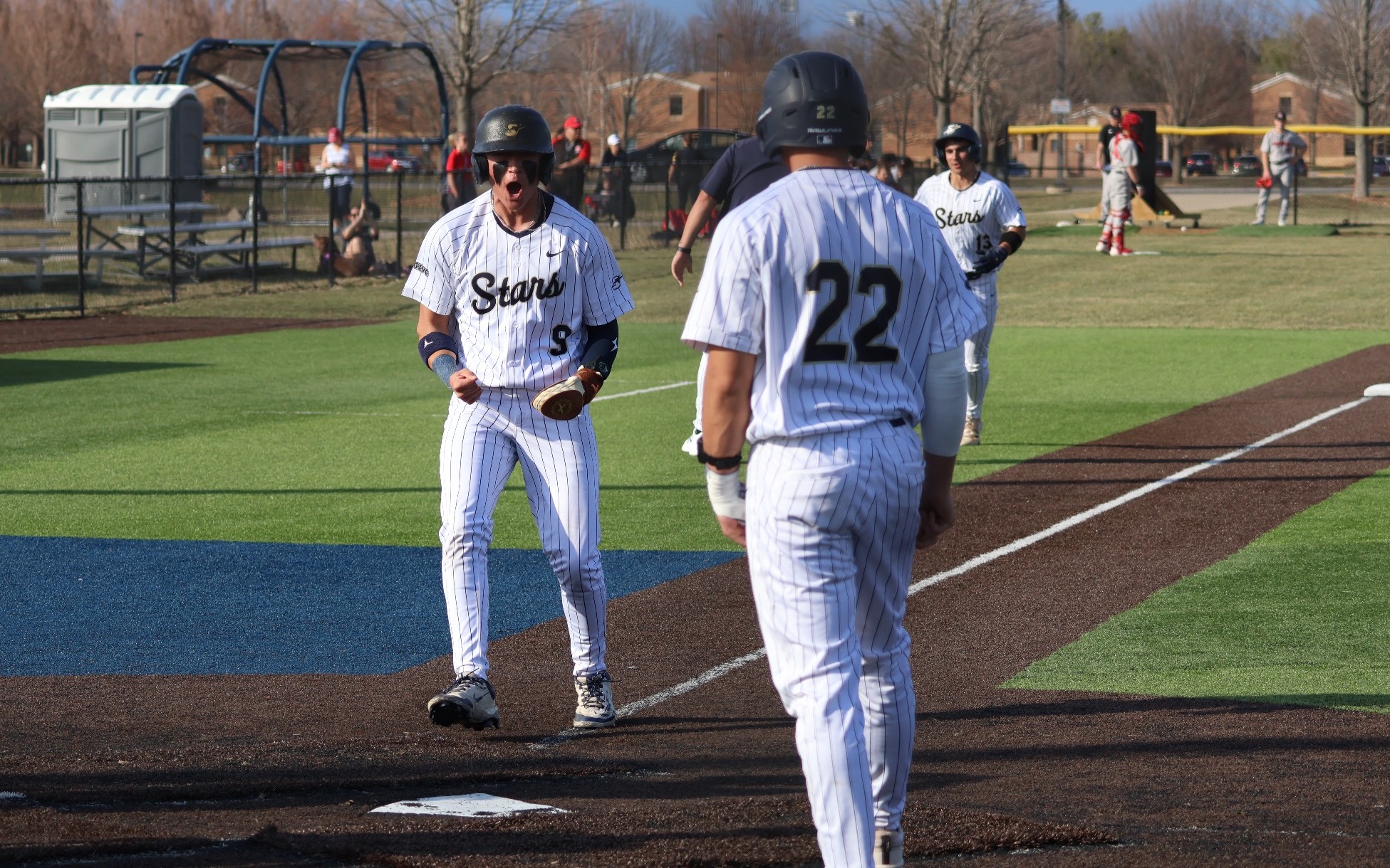 Jesse Contreras celebrating