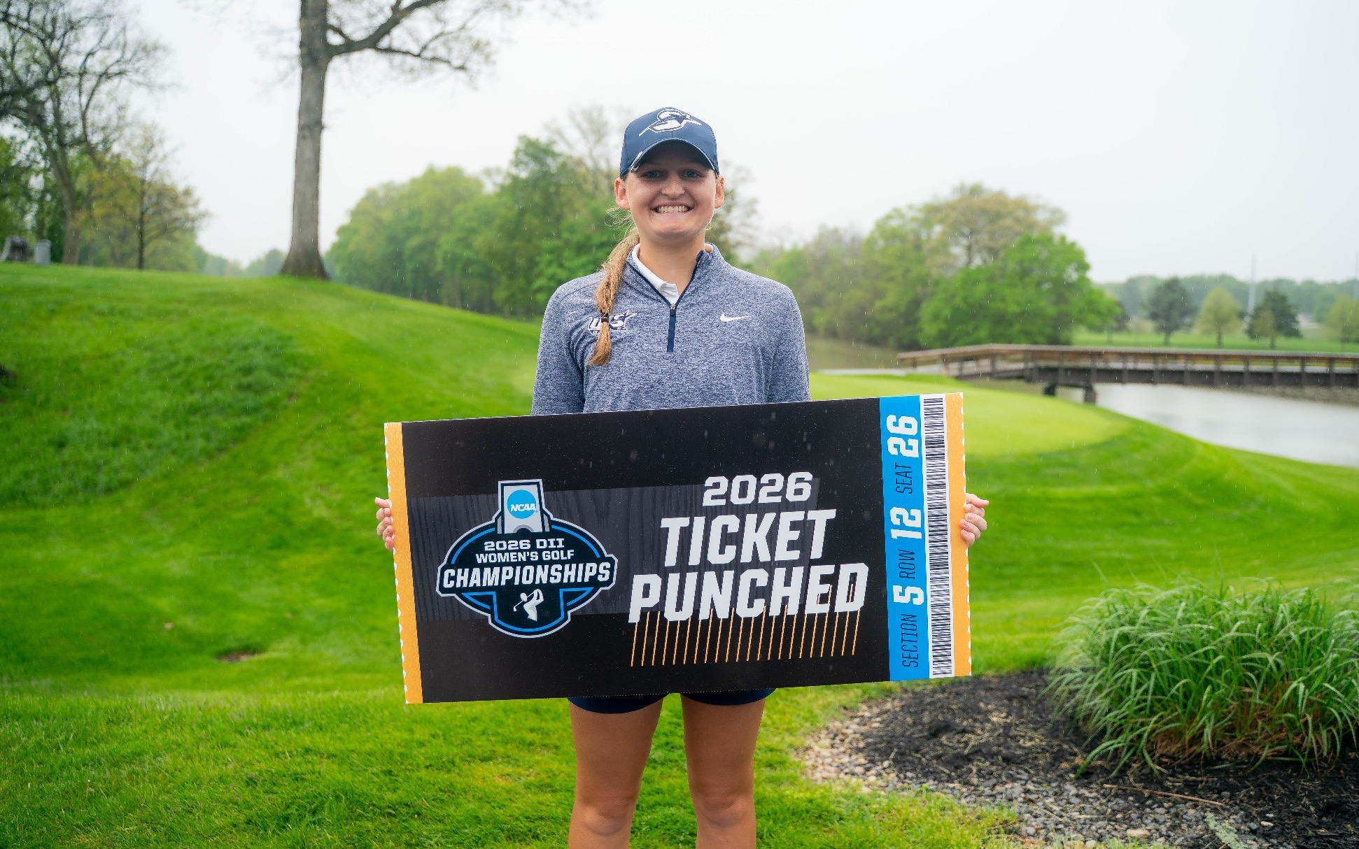 Elaine Grant with NCAA 
