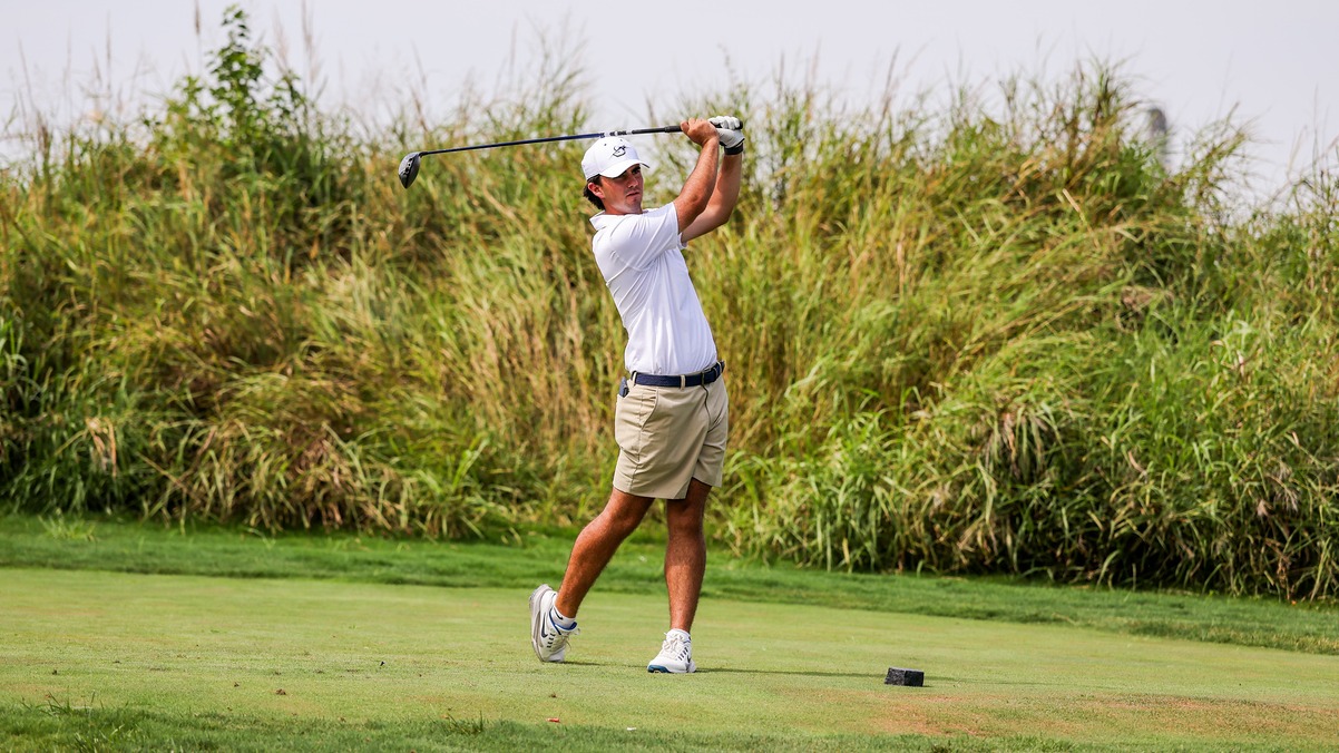 Cash McDonnel golfing