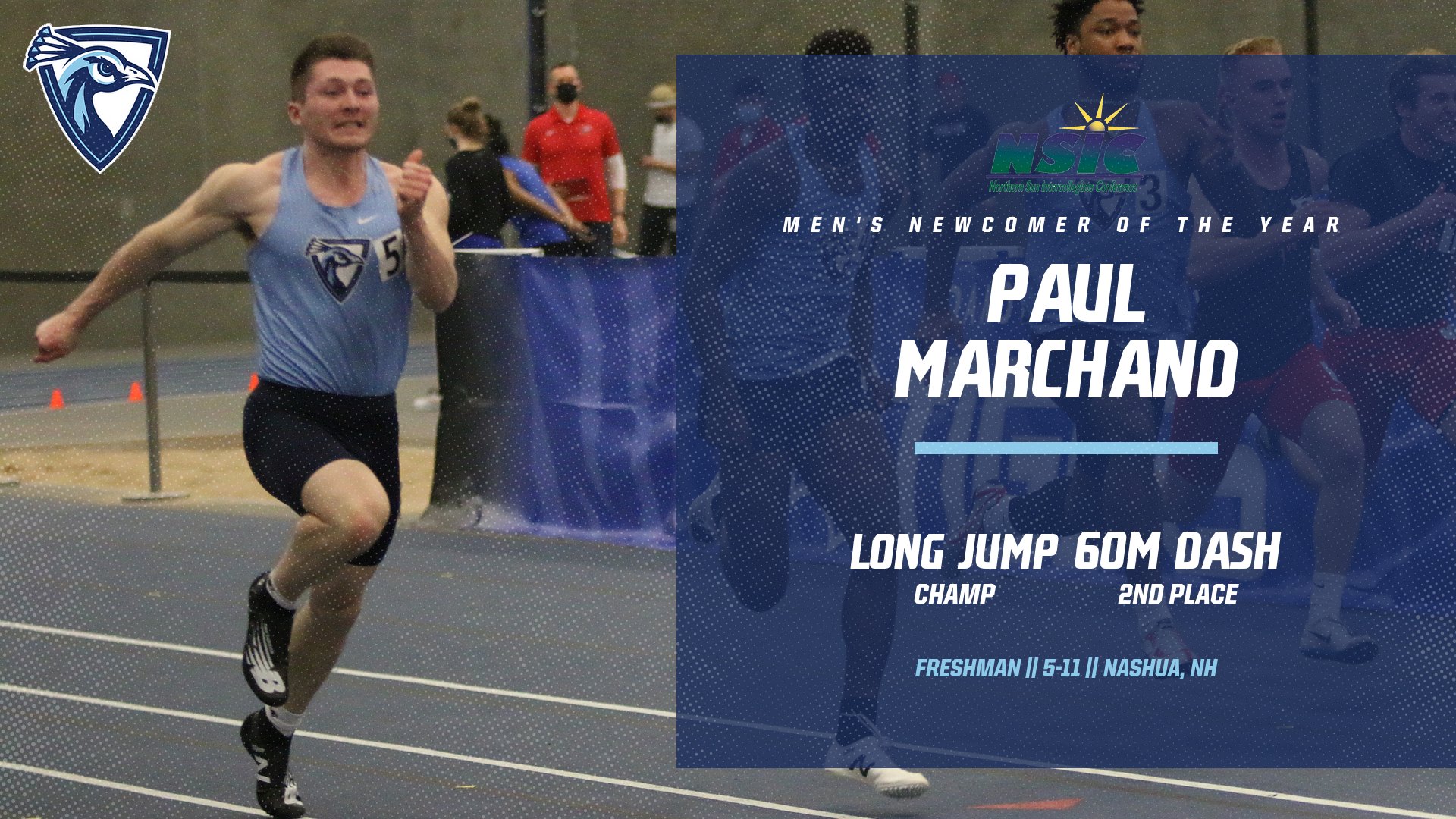 Paul Marchand Named NSIC Men's Newconer of the Year