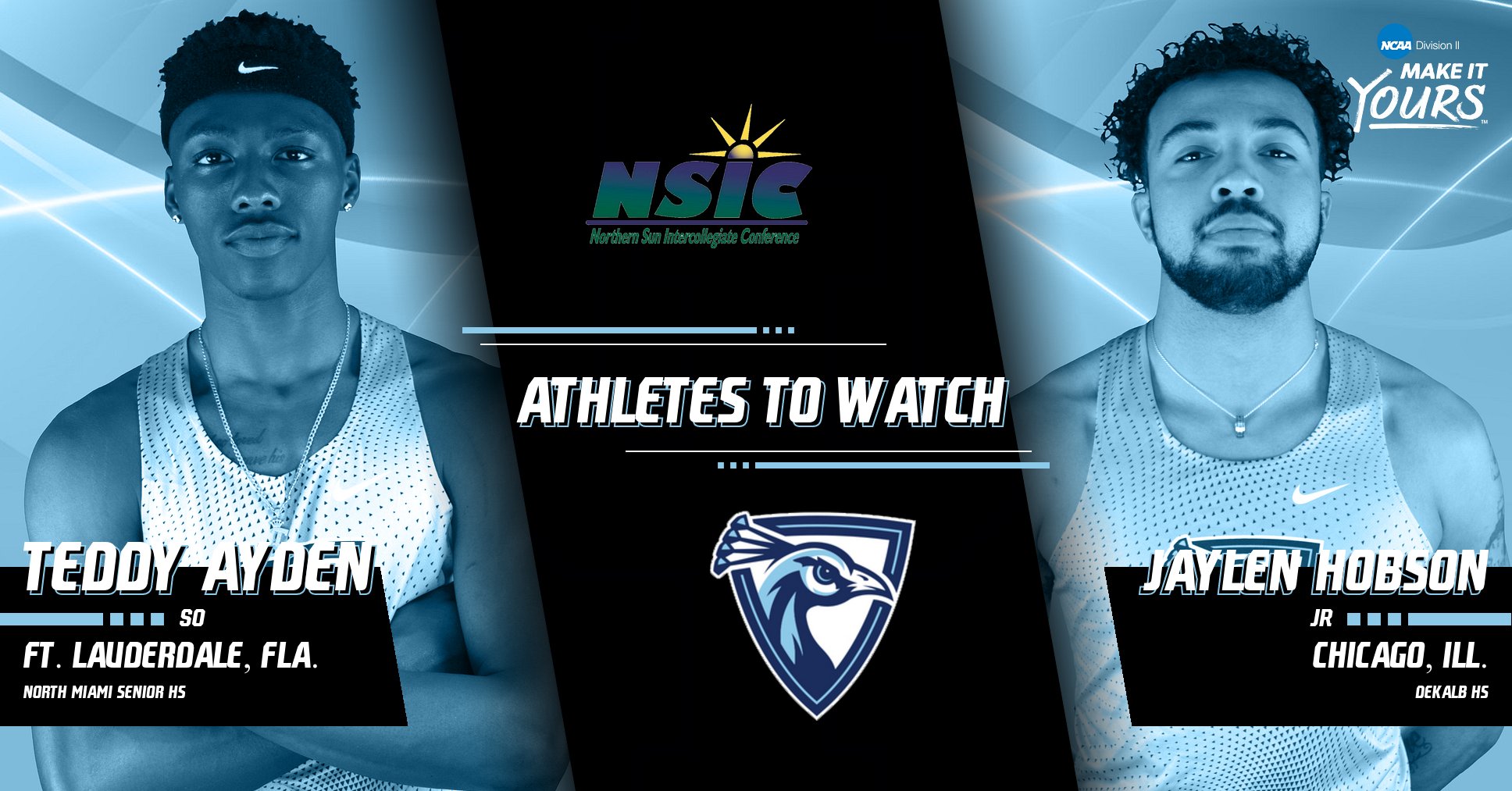 Ayden and Hobson Named as NSIC Athletes to Watch