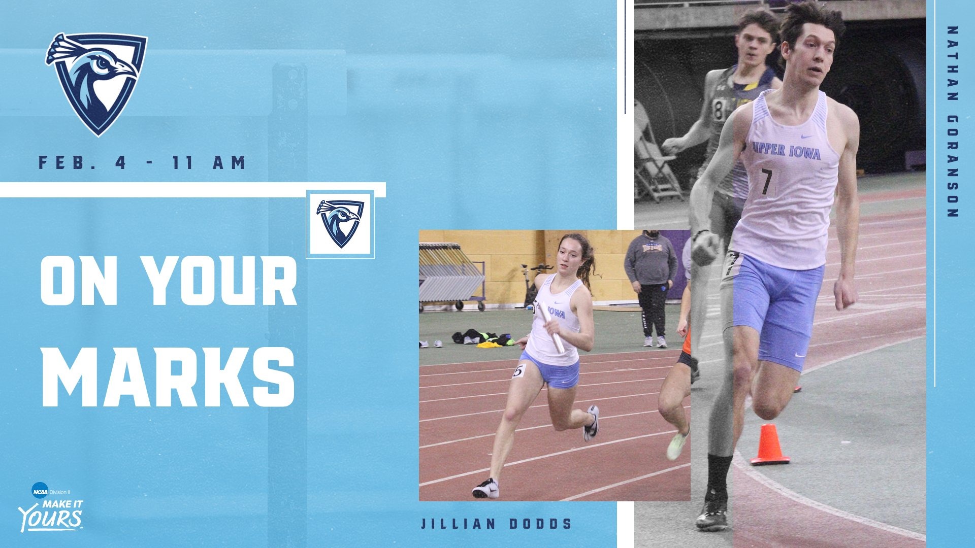 Jillian Dodds Women's Indoor/Outdoor Track & Field Upper Iowa